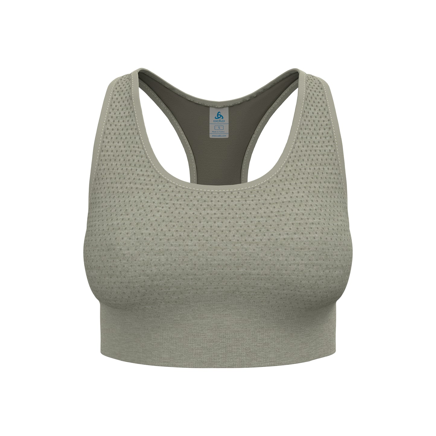 Odlo Seamless Medium Padded Sport Sujetador deportivo Mujeres-caqui