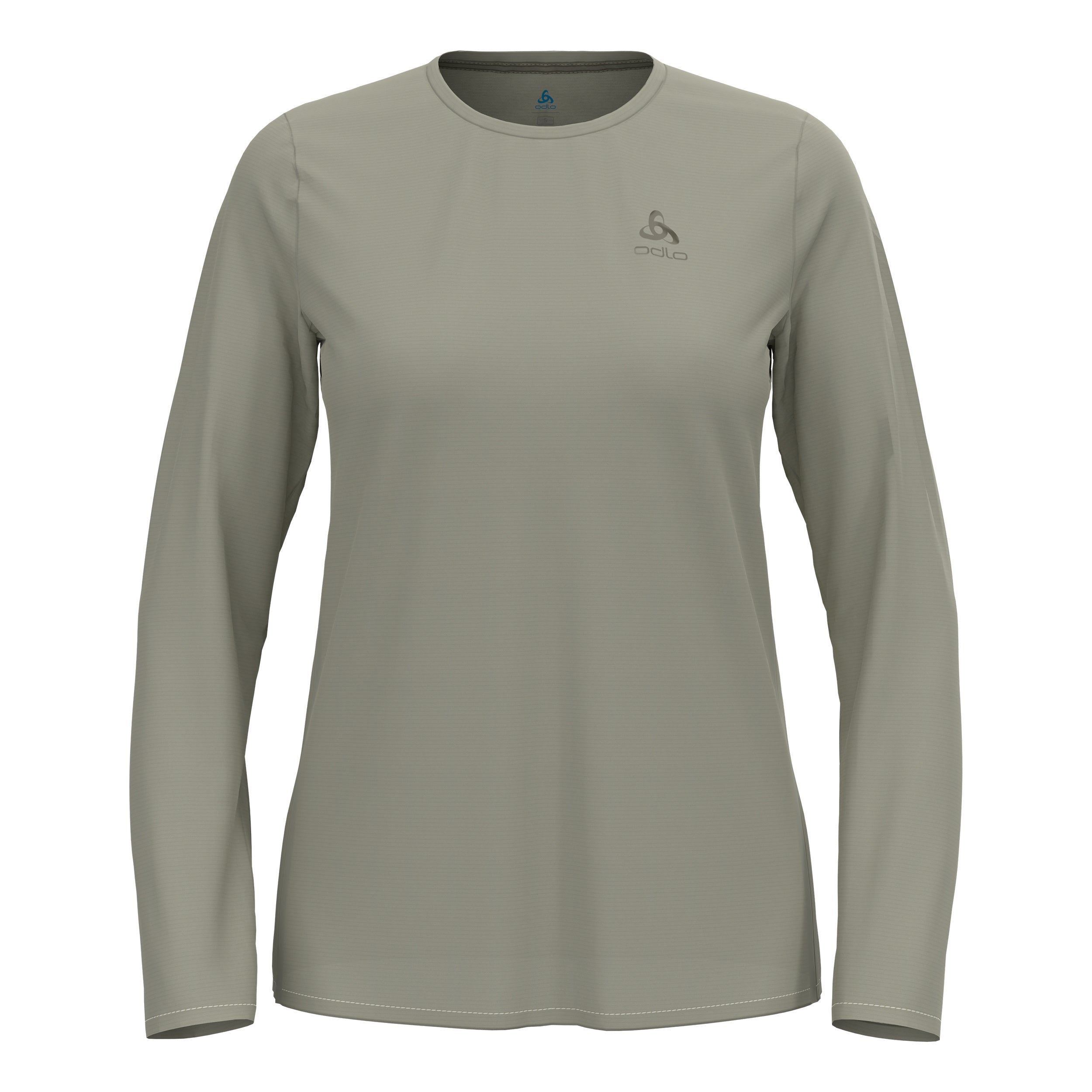 Odlo Zeroweight Chill-Tec  Camiseta de running Mujeres - caqui