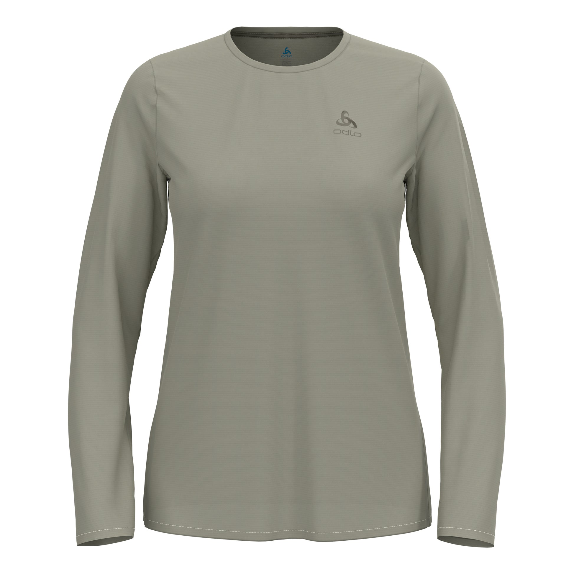 Odlo Zeroweight Chill-Tec  Camiseta de running Mujeres - caqui