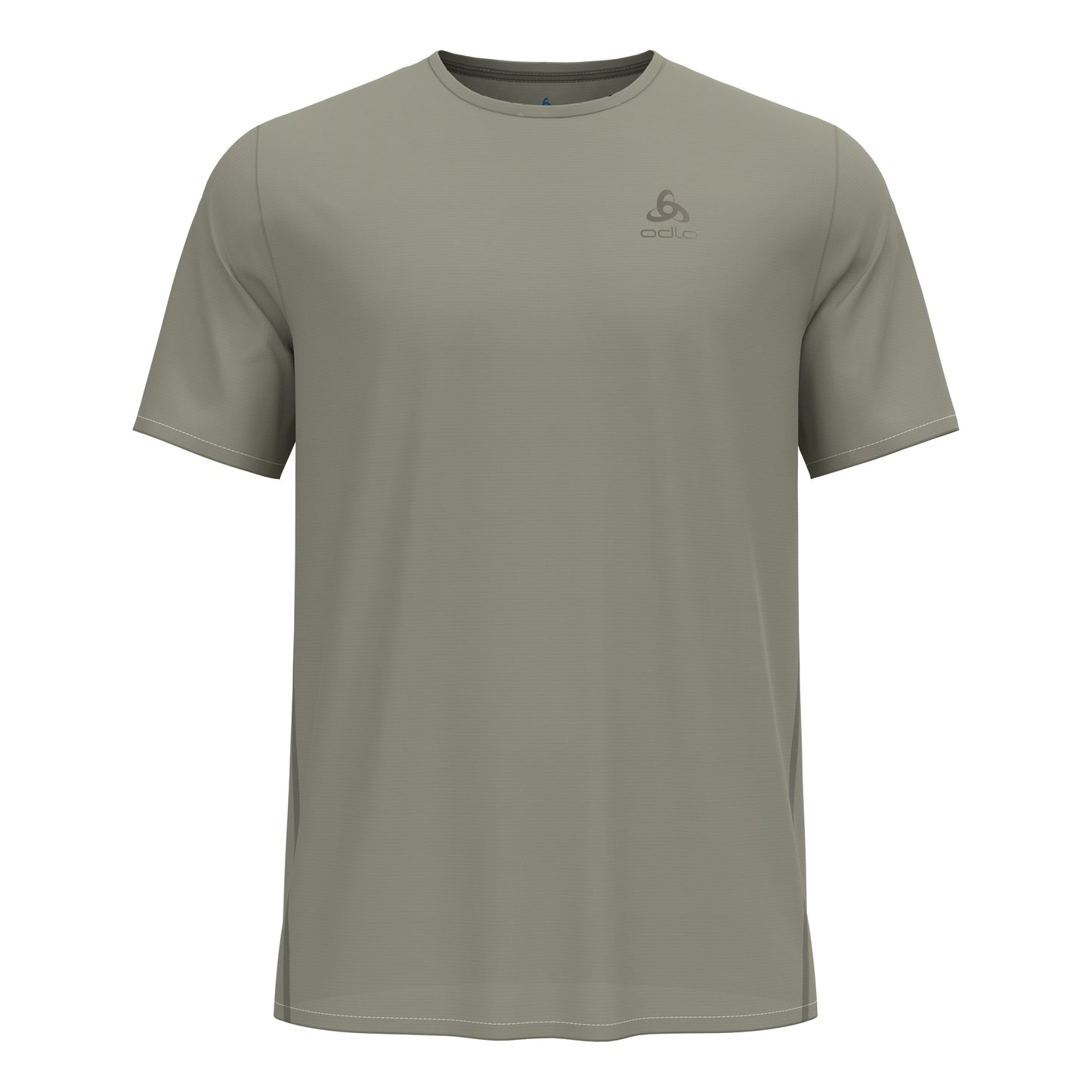 Odlo Zeroweight Chill-Tec Camiseta de running Hombres-caqui