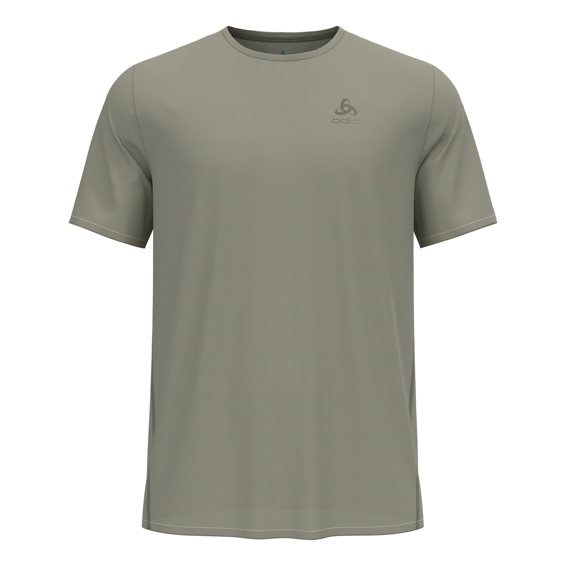 Odlo Zeroweight Chill-Tec Camiseta de running Hombres-caqui