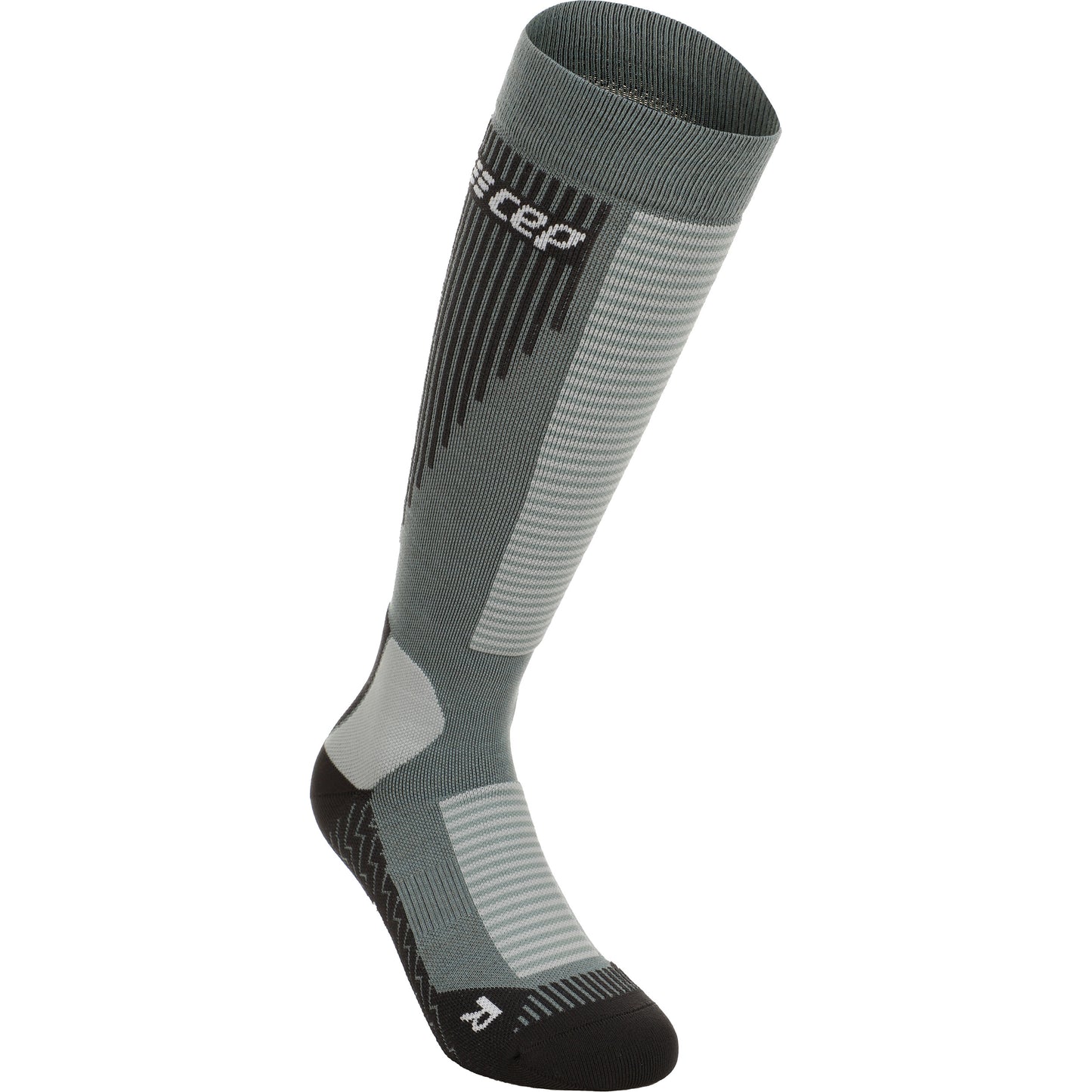 CEP Cold Weather Tall V2 Calcetines De Compresión Hombres-Azul,Gris