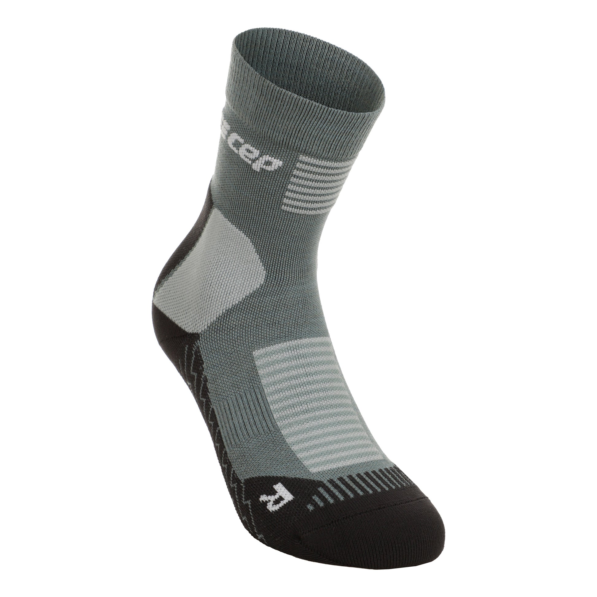 CEP Cold Weather Mid Cut V2 Calcetines de compresión Mujeres - azul-gris, gris