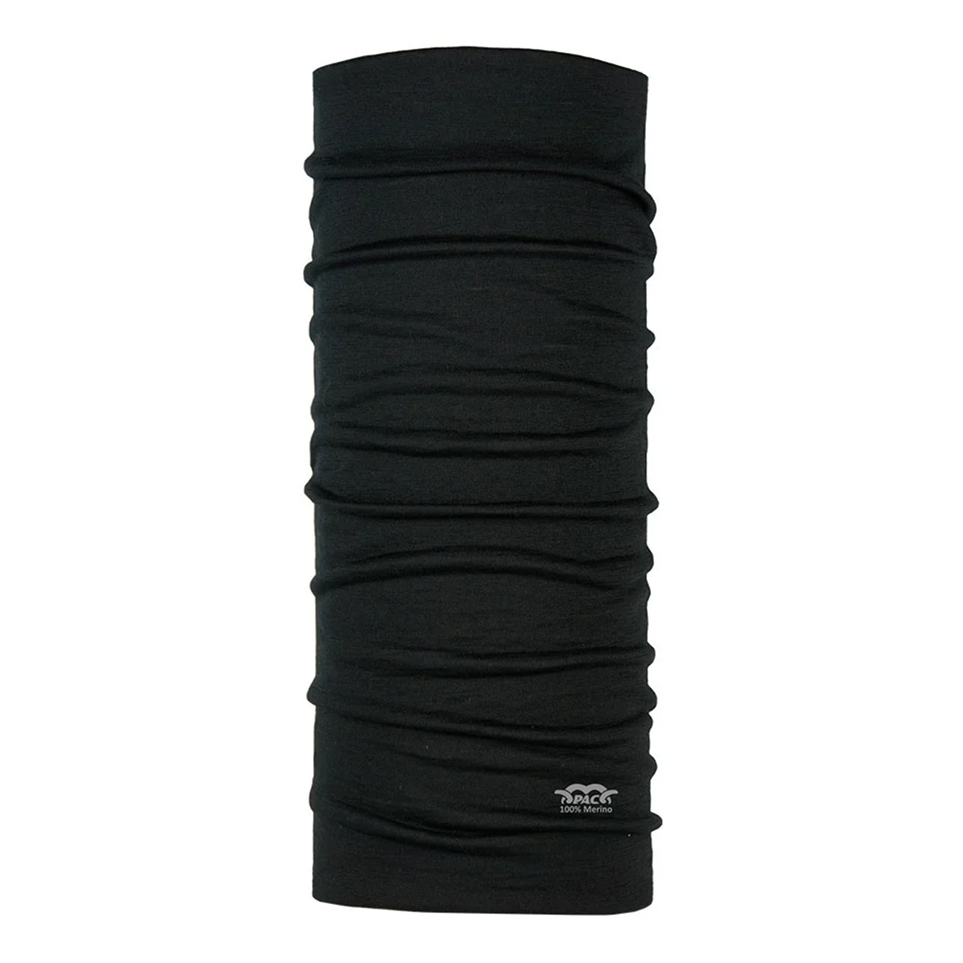 P.A.C. Merino Wool Braga De Cuello-Negro