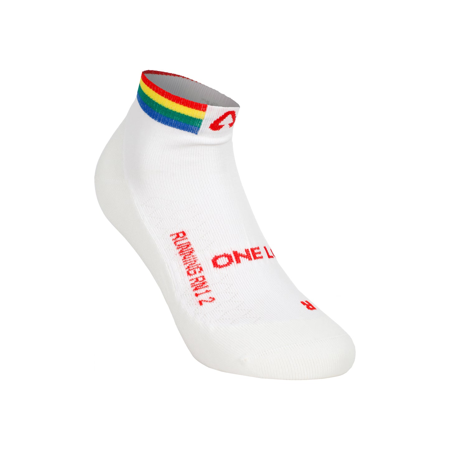 P.A.C. RN 1.2 Reflective Ultralight Speed Calcetines Para Correr Hombres-Multicolor