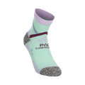 RN 6.2 Reflective Pro Mid Compression Calcetines De Compresión Mujeres-Mint,Lila