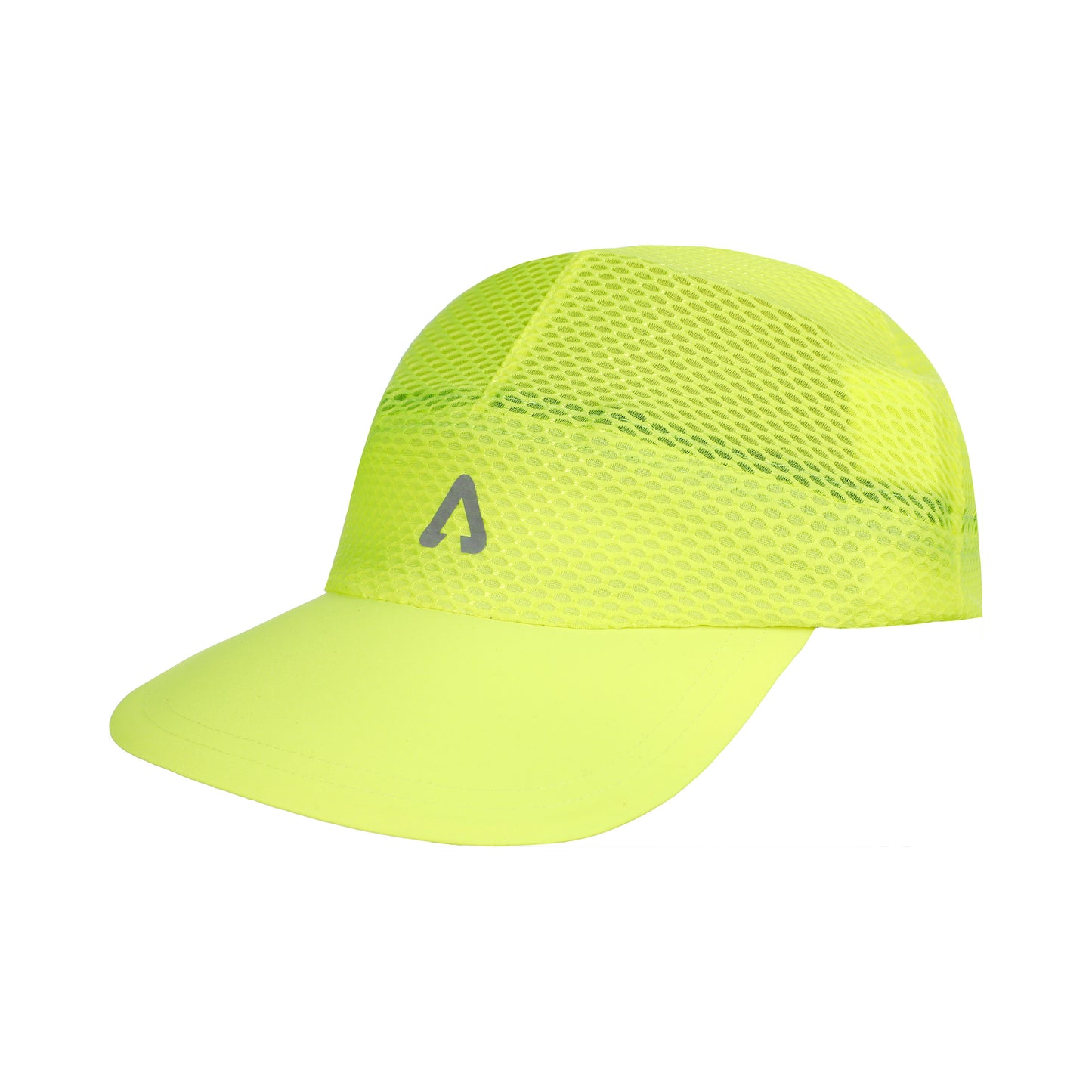 P.A.C. Mesh Run Cap Gorra-Amarillo Neón