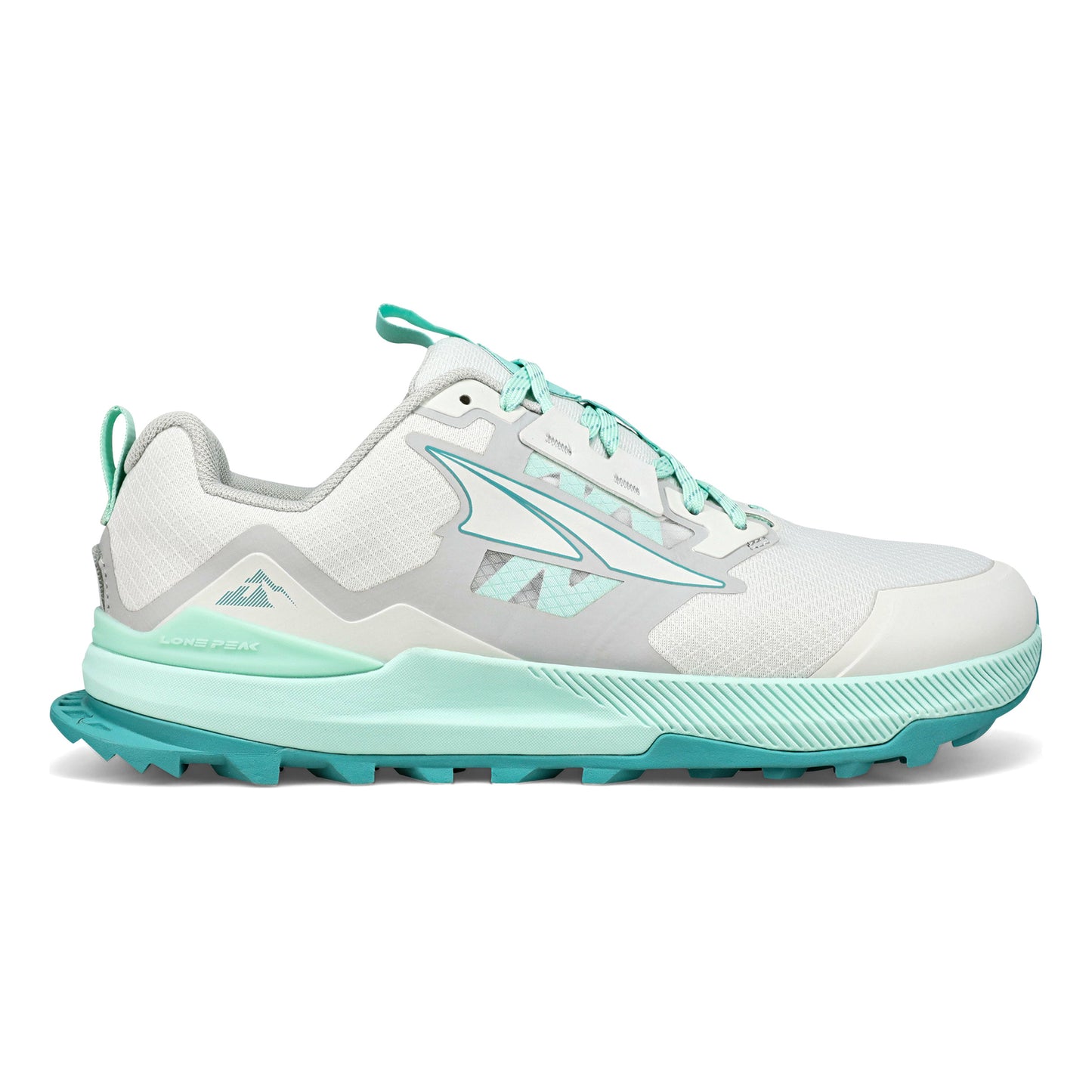 Altra Lone Peak 7 Zapatilla trail Mujeres - gris, verde claro