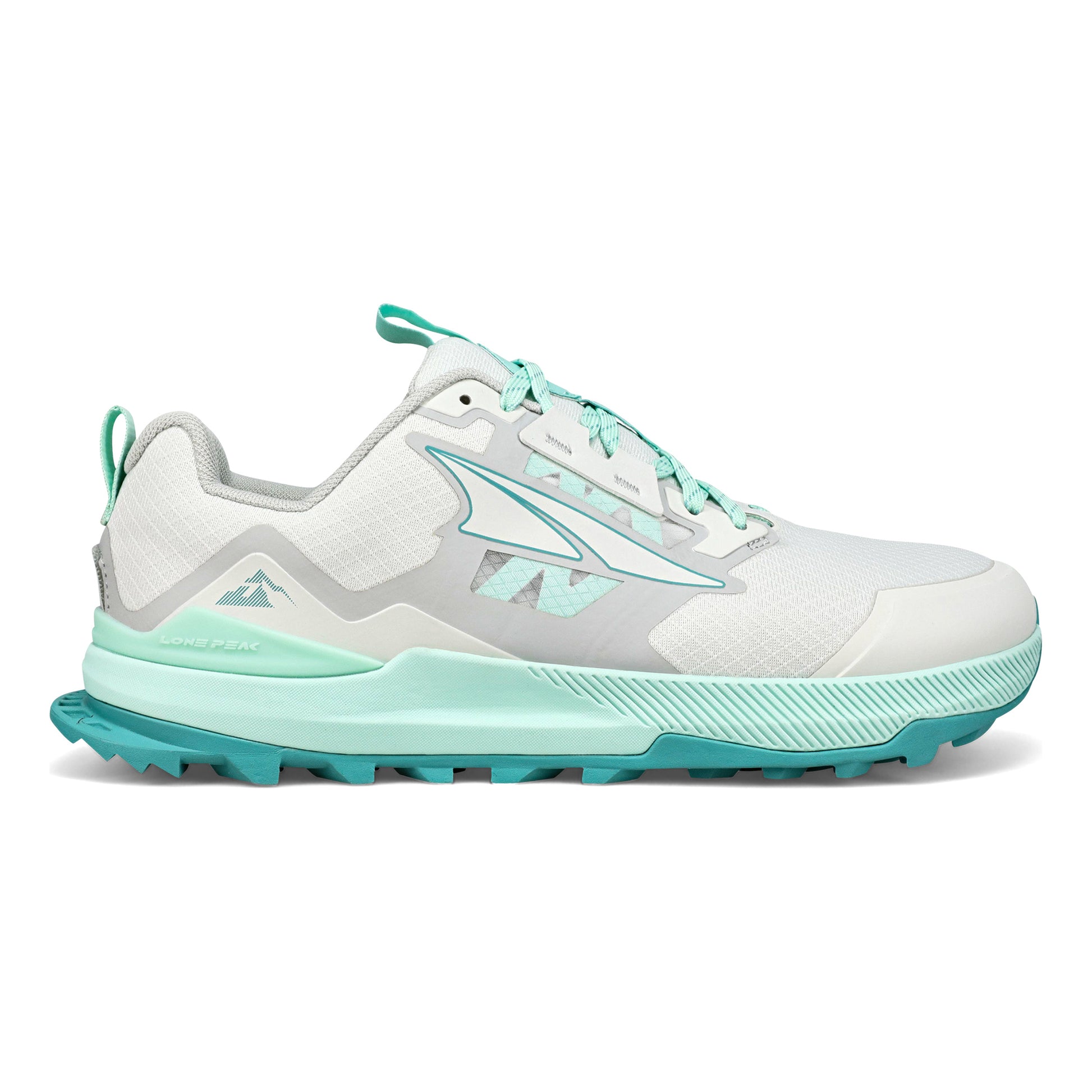 Altra Lone Peak 7 Zapatilla trail Mujeres - gris, verde claro