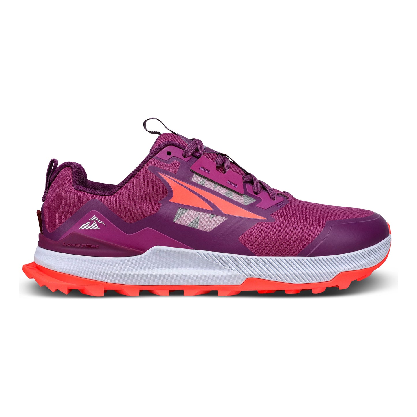 Altra Lone Peak 7 Zapatilla trail Mujeres - lila, naranja