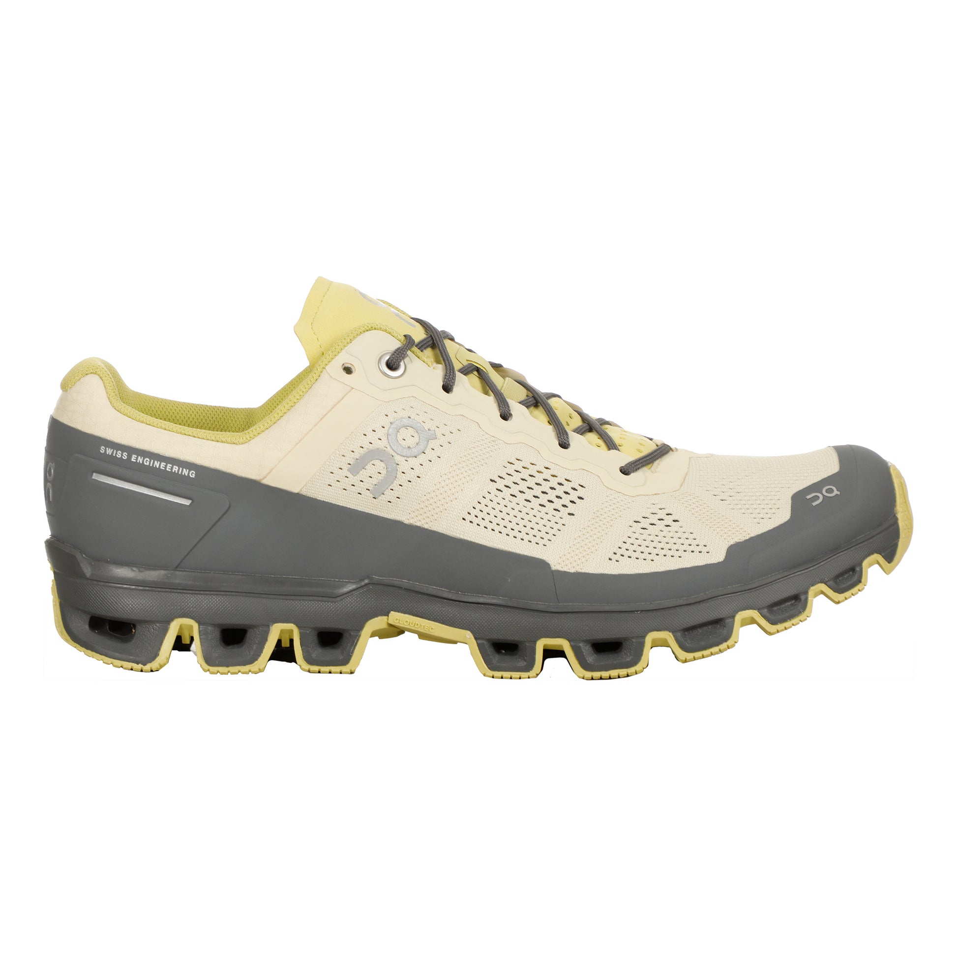 On Cloudventure Zapatilla Trail Hombres-Amarillo,Gris