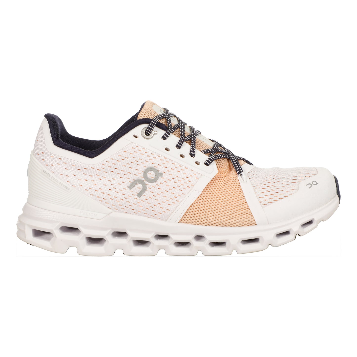 On Cloudstratus Zapatilla neutral Mujeres - blanco, beige