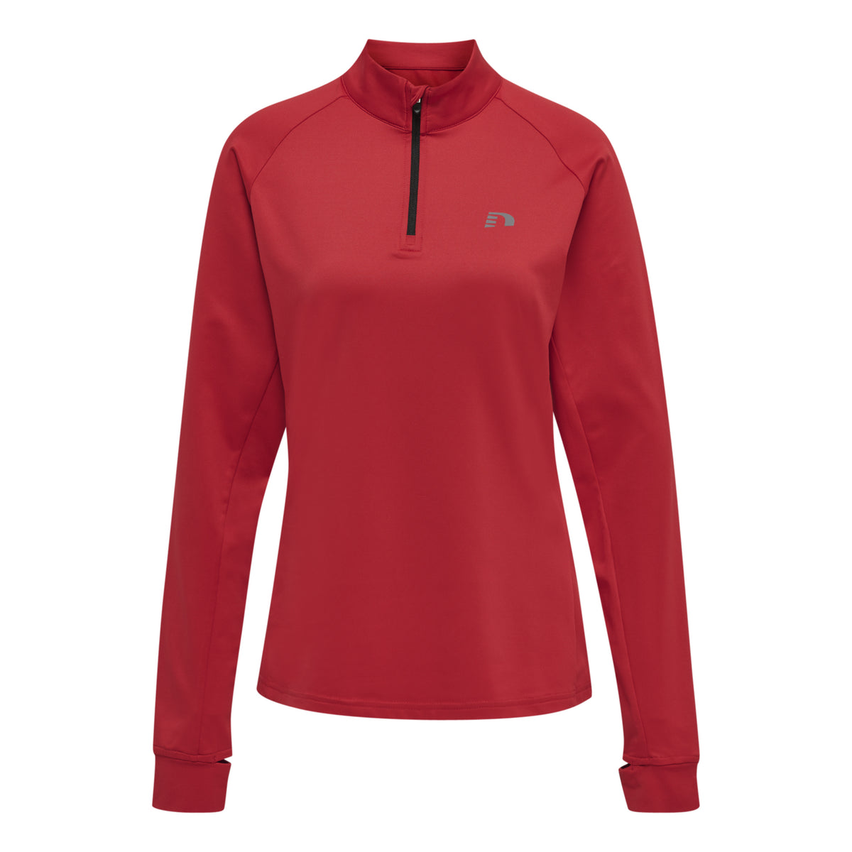 Newline Core Midlayer Camiseta De Manga Larga Mujeres-Rojo