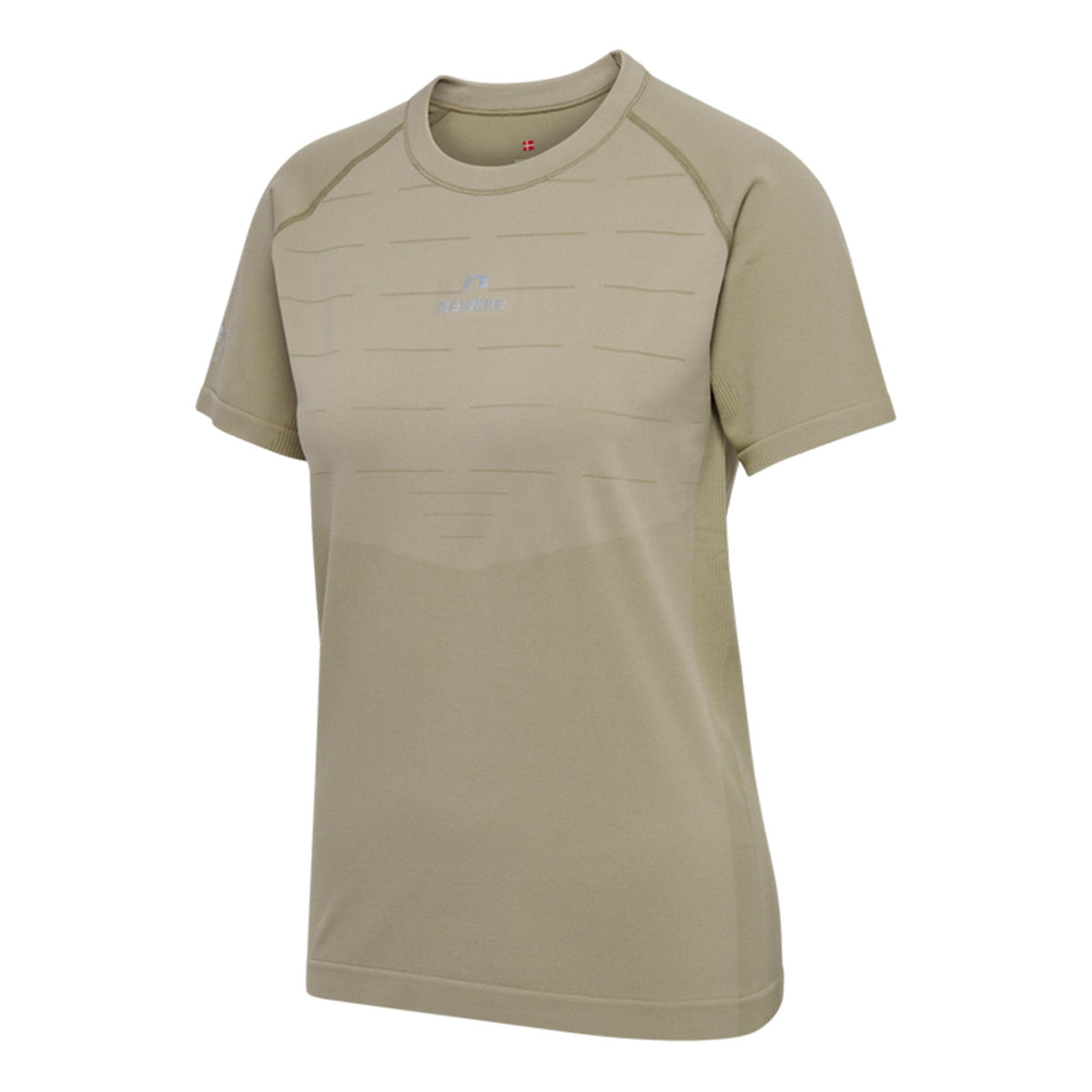 Newline Pace Seamless Camiseta De Running Mujeres-Beige