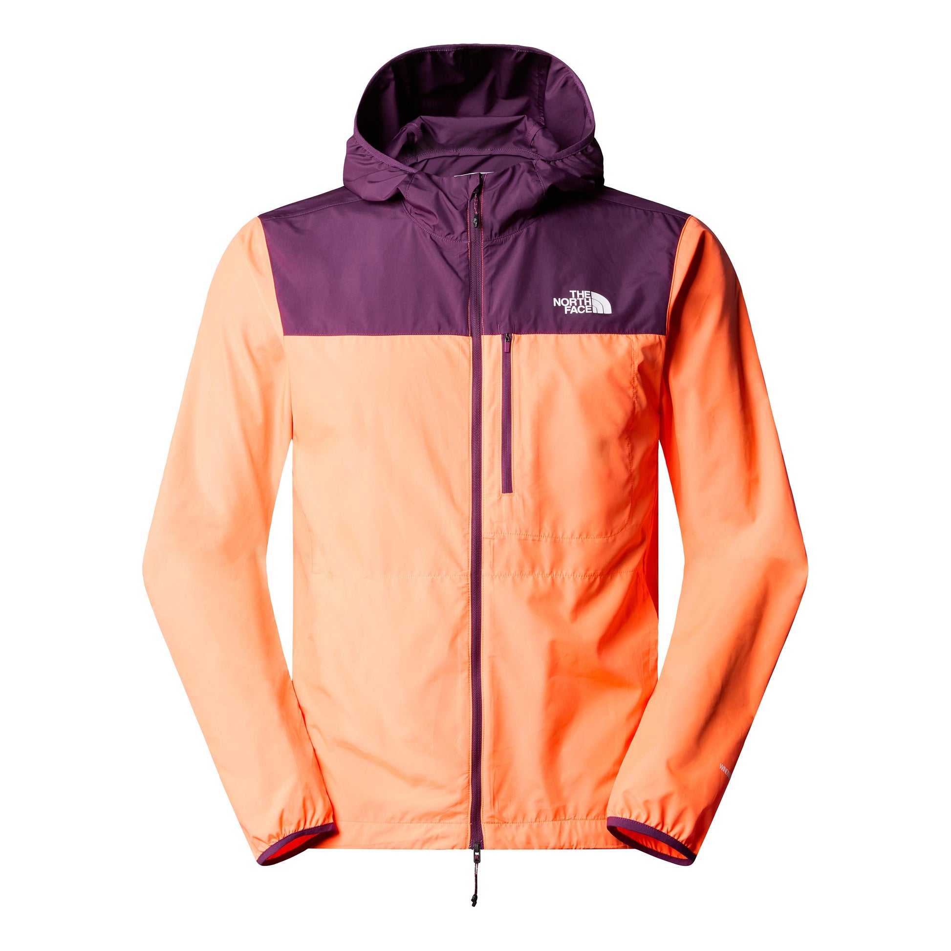The North Face Higher Run Wind Chaqueta para correr Hombres - naranja, lila