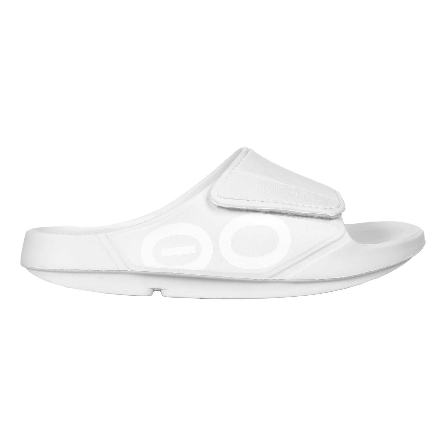 OOFOS OOahh Sport Flex Zapato de recuperación Unisex - blanco