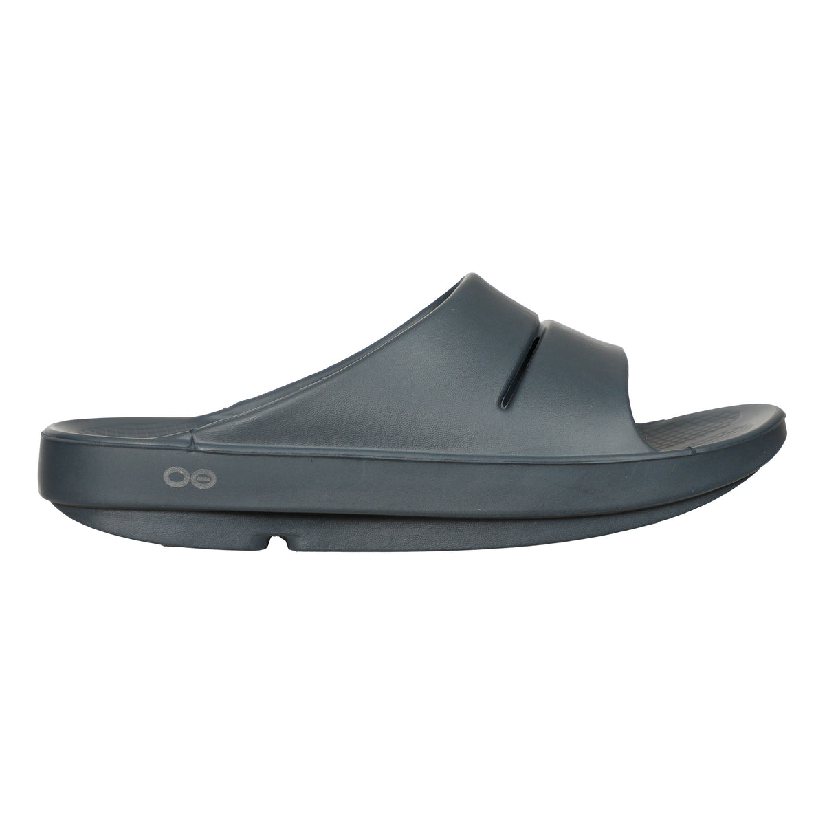 OOFOS OOahh Zapato de recuperación Unisex - azul oscuro