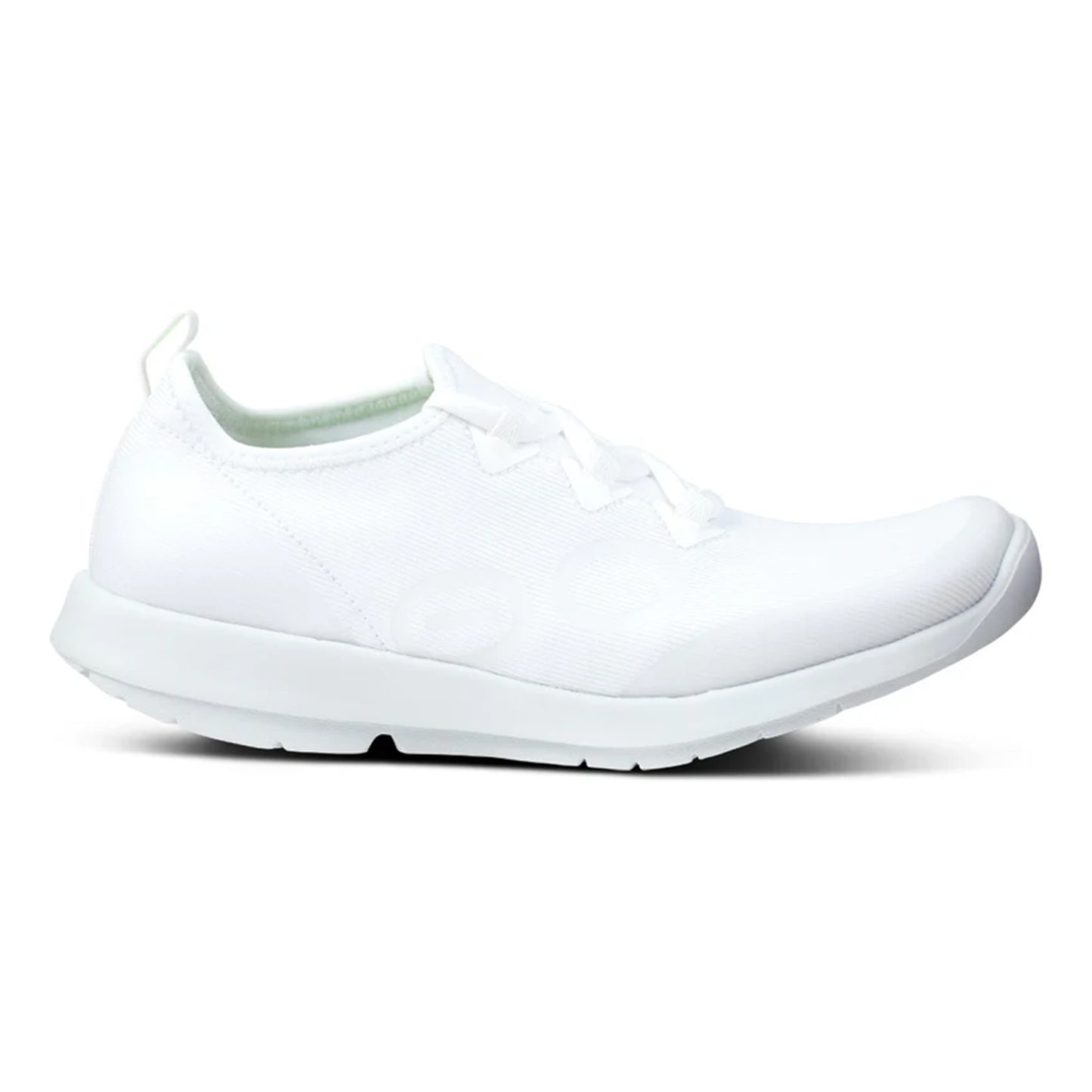 OOFOS Oomg Sport Lace Zapato de recuperación Mujeres - blanco