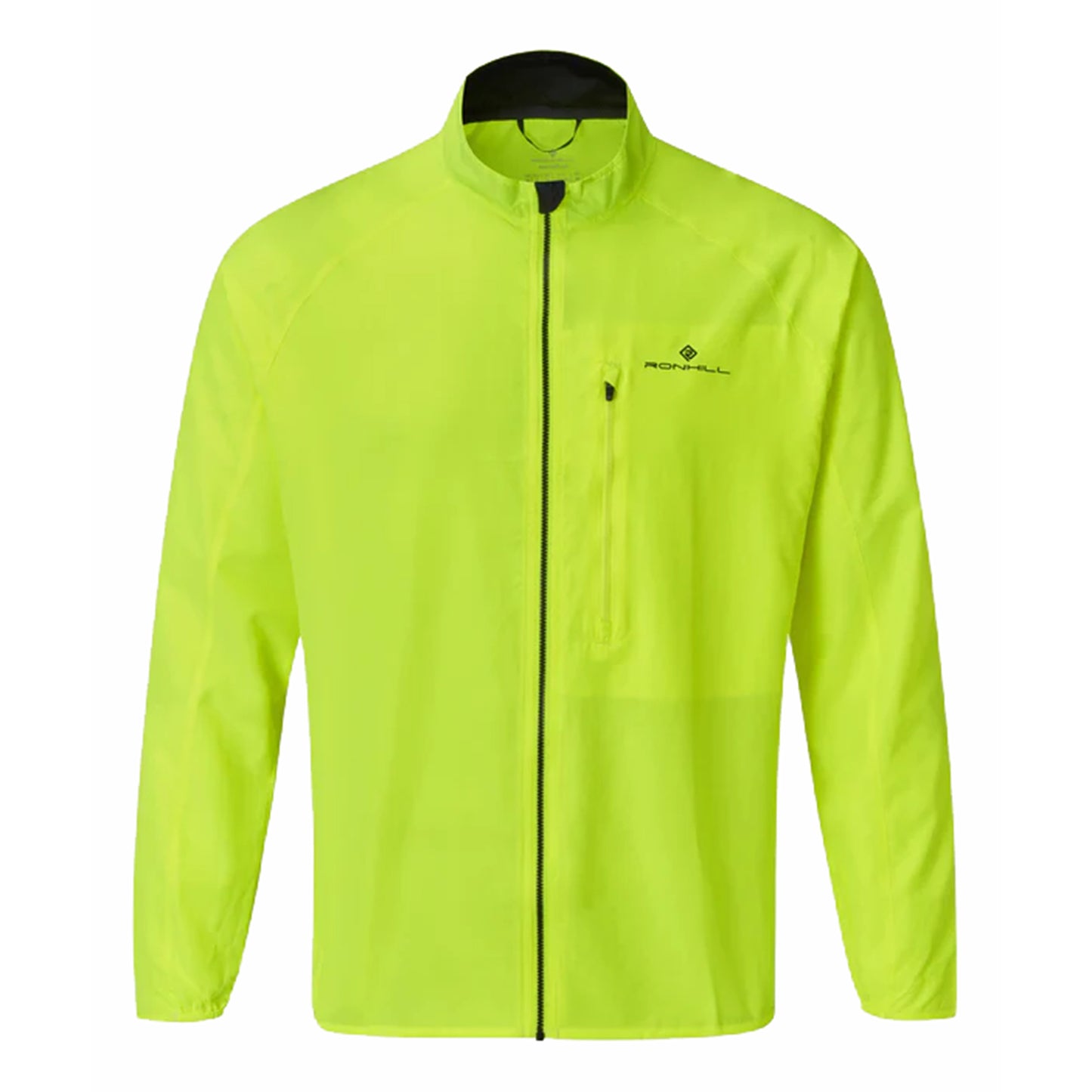 Ronhill Core Chaqueta para correr Hombres - verde neón, negro