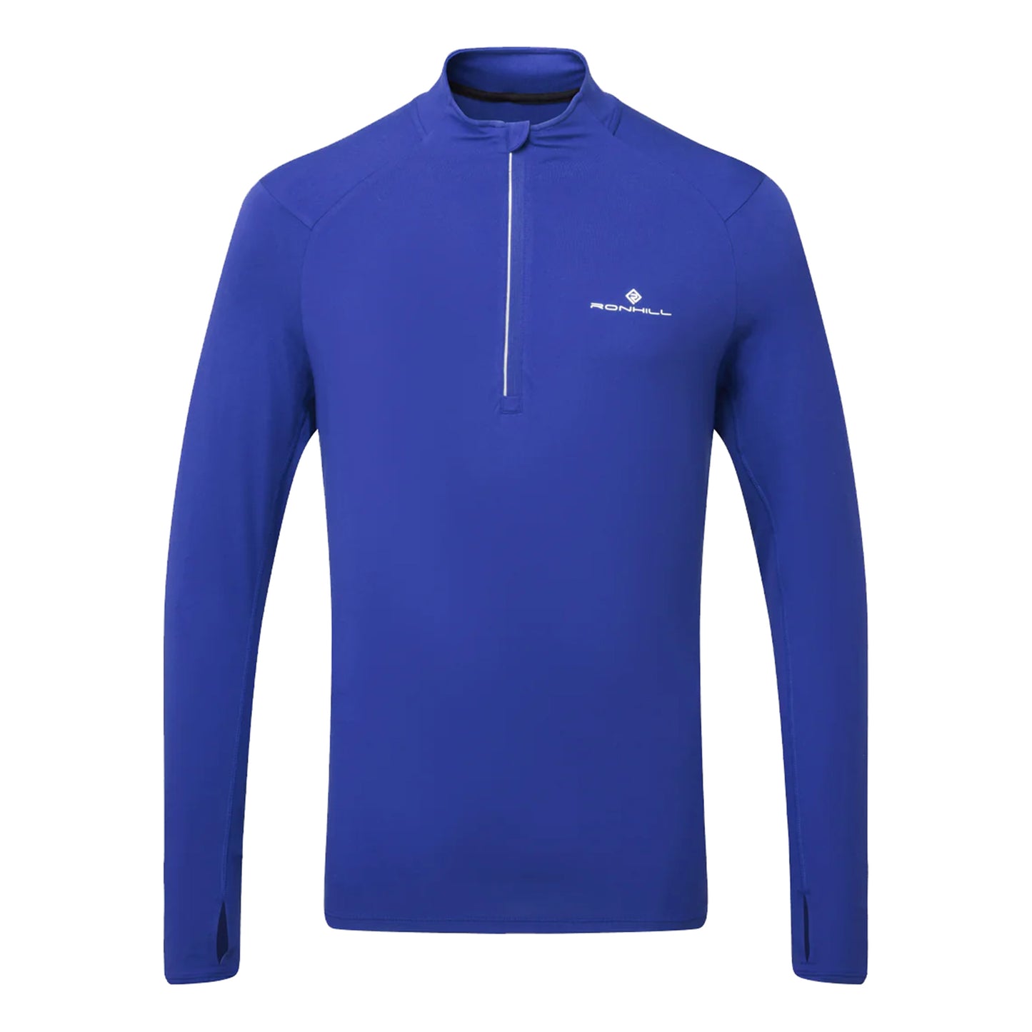Ronhill Core Thermal 1/2 Zip Camiseta De Running Hombres-Azul