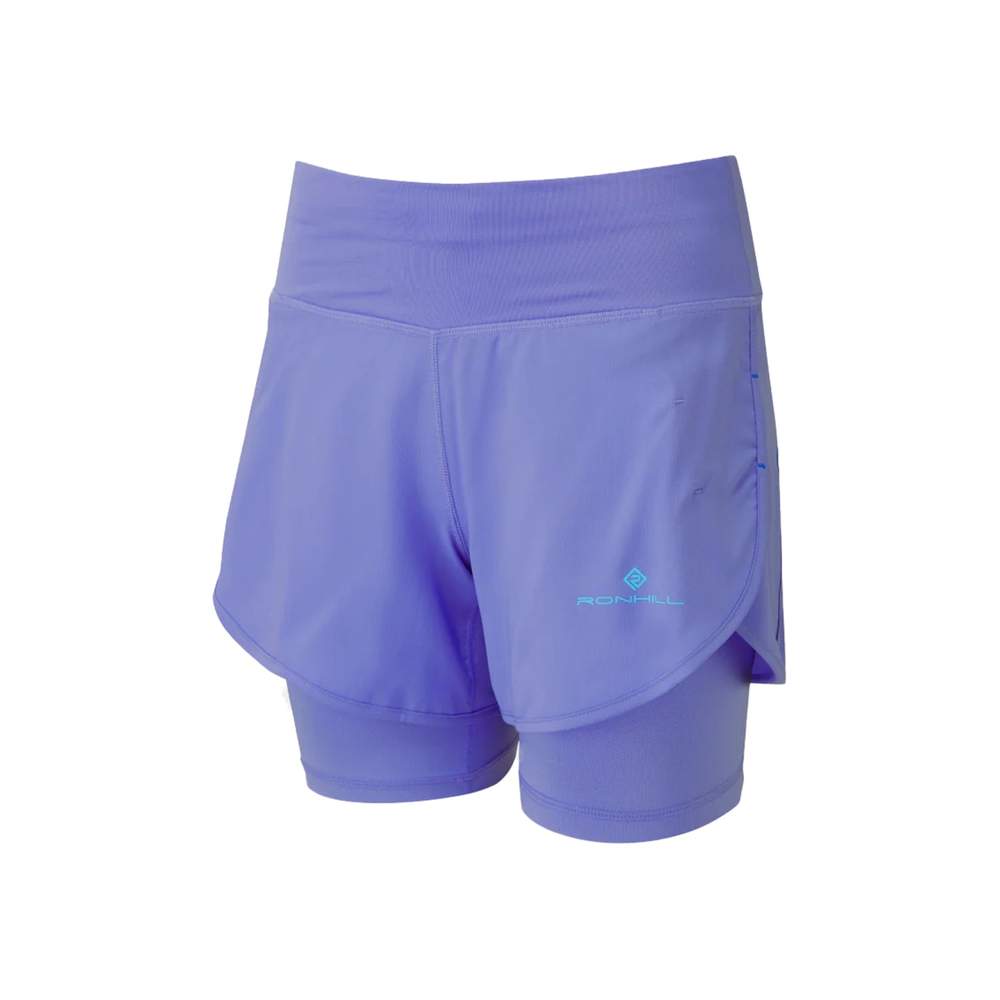 Ronhill Tech 4.5in Twin Pantalones Cortos Mujeres-Lila