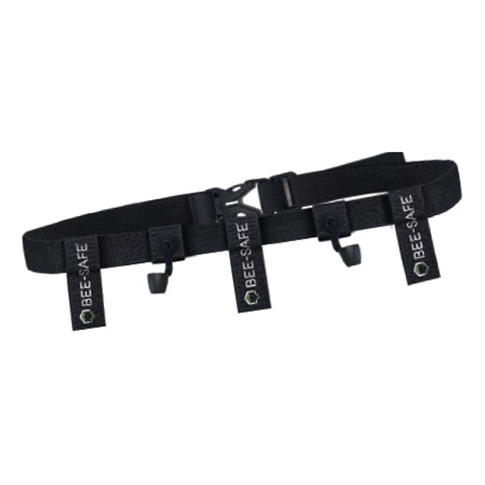 Bee-Safe Startnumber Magnet Cinturón Para Correr-Negro