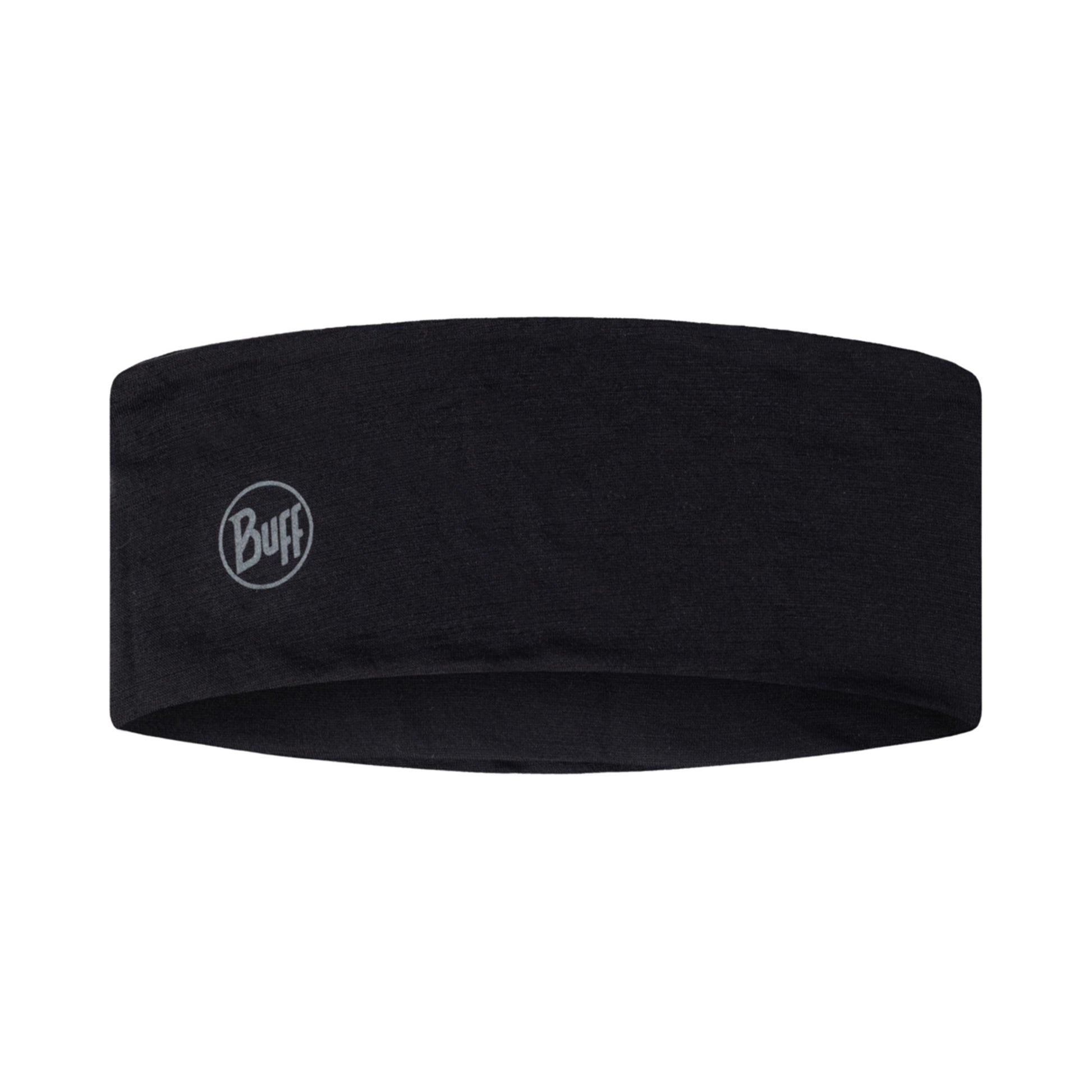 Buff Merino Lightweight Cinta Para La Cabeza-Negro