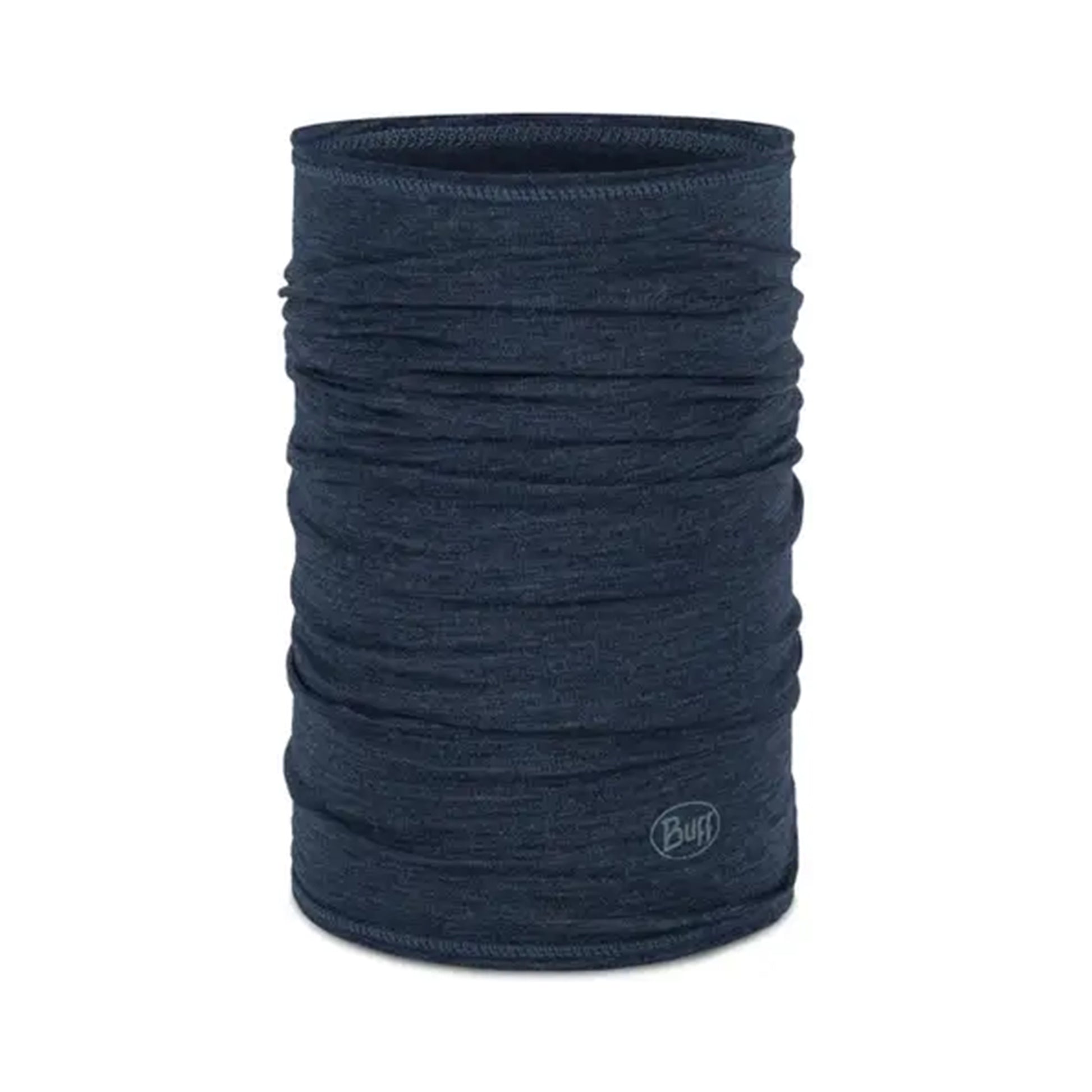 Buff Merino Lightweight Braga De Cuello-Azul Oscuro