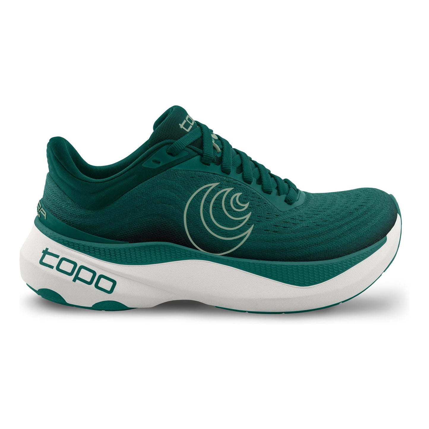TOPO ATHLETIC Aura Zapatilla De Estabilidad Hombres-Verde,Blanco