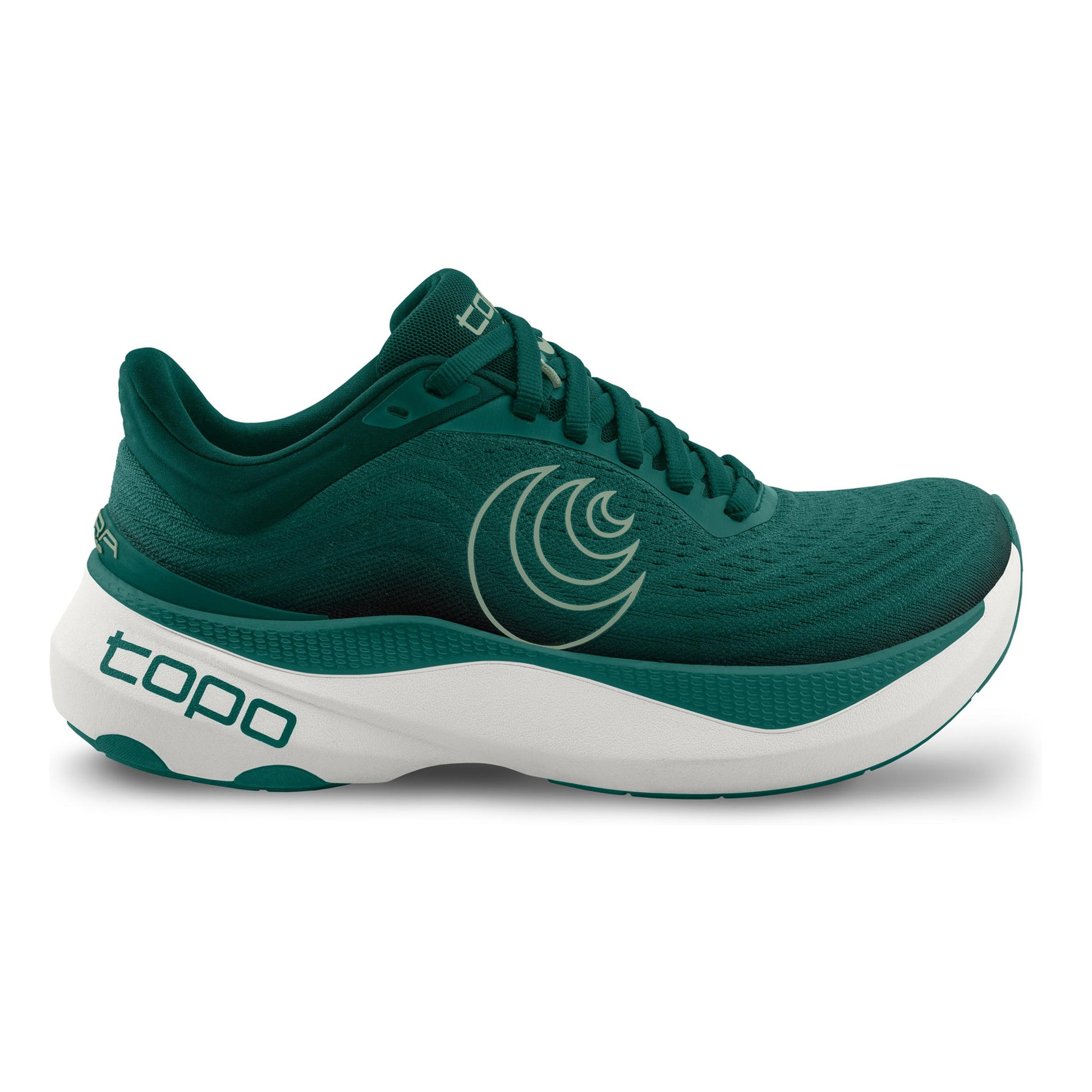 TOPO ATHLETIC Aura Zapatilla De Estabilidad Hombres-Verde,Blanco