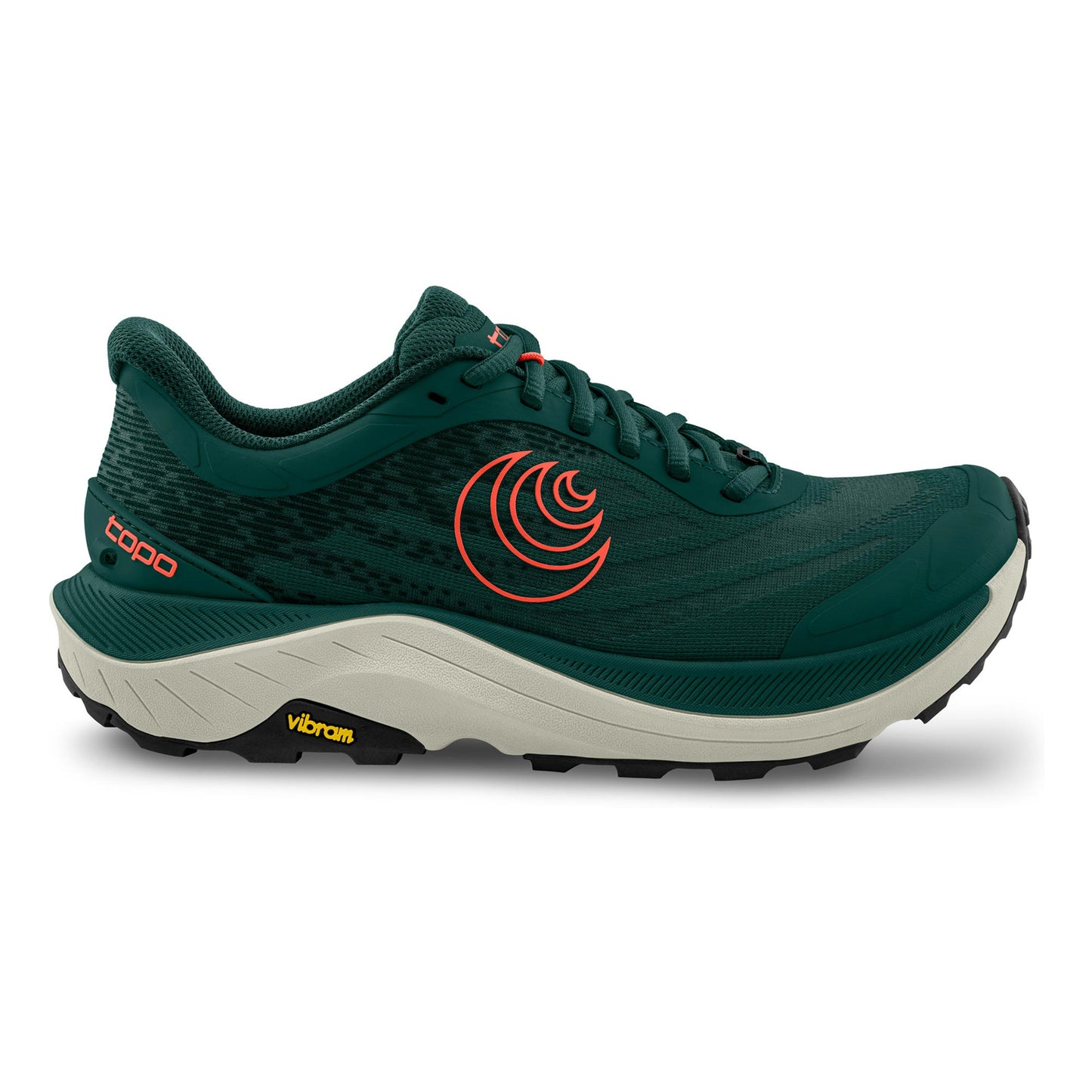 TOPO ATHLETIC Ultraventure 4 Zapatilla trail Hombres - verde oscuro, naranja
