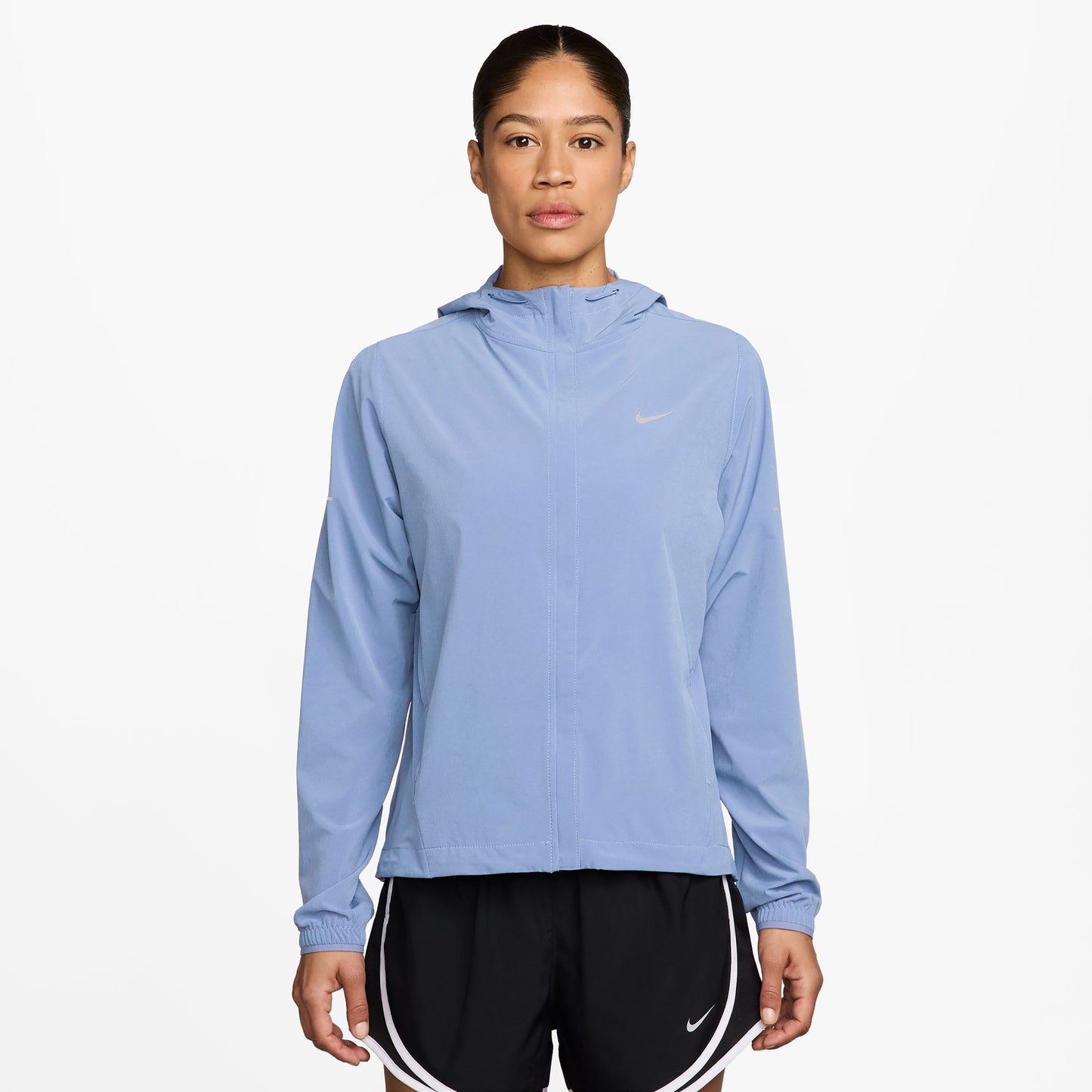 Nike Swift  Chaqueta para correr Mujeres - azul, plateado