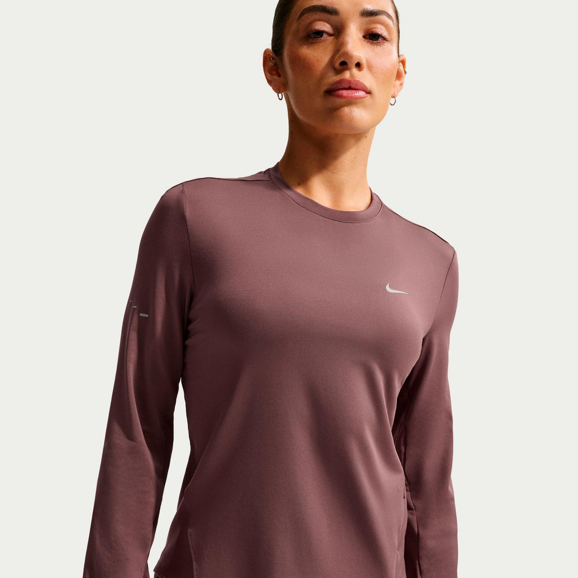 Nike Swift Camiseta de running Mujeres - malva, plateado