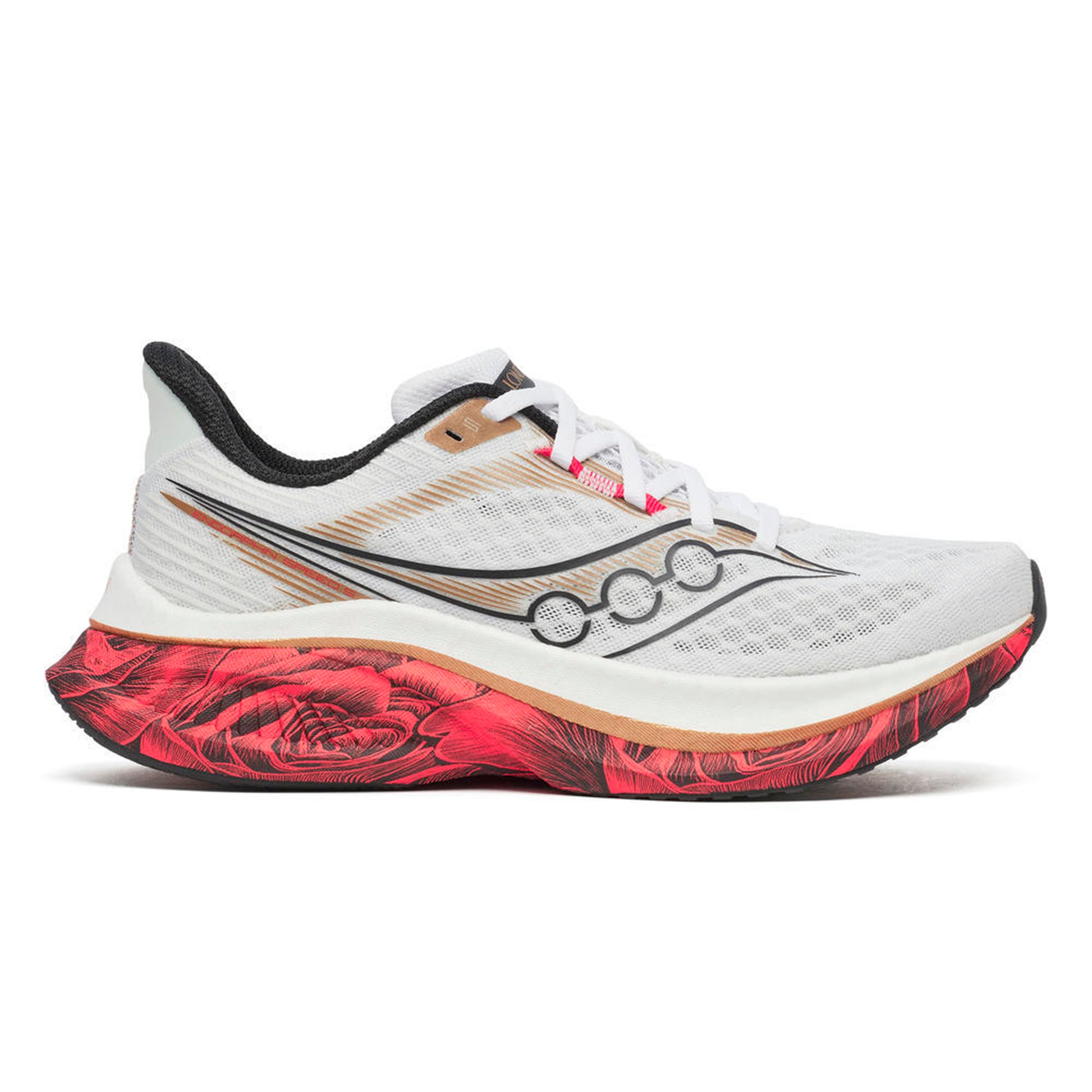 Saucony Endorphin Speed 5 Zapatilla de competición Mujeres-blanco, coral
