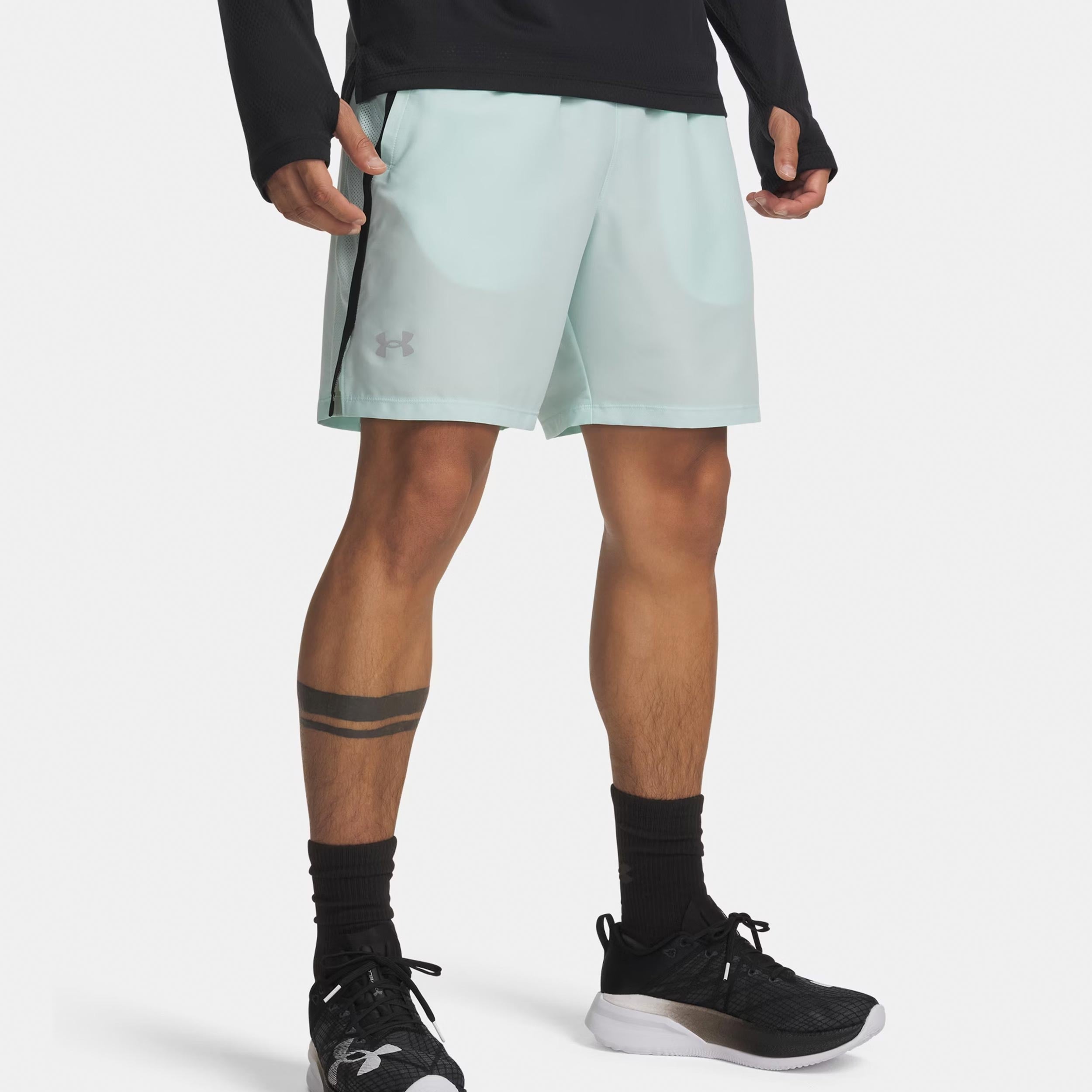 Under Armour Launch 7in  Pantalones cortos Hombres - menta, negro