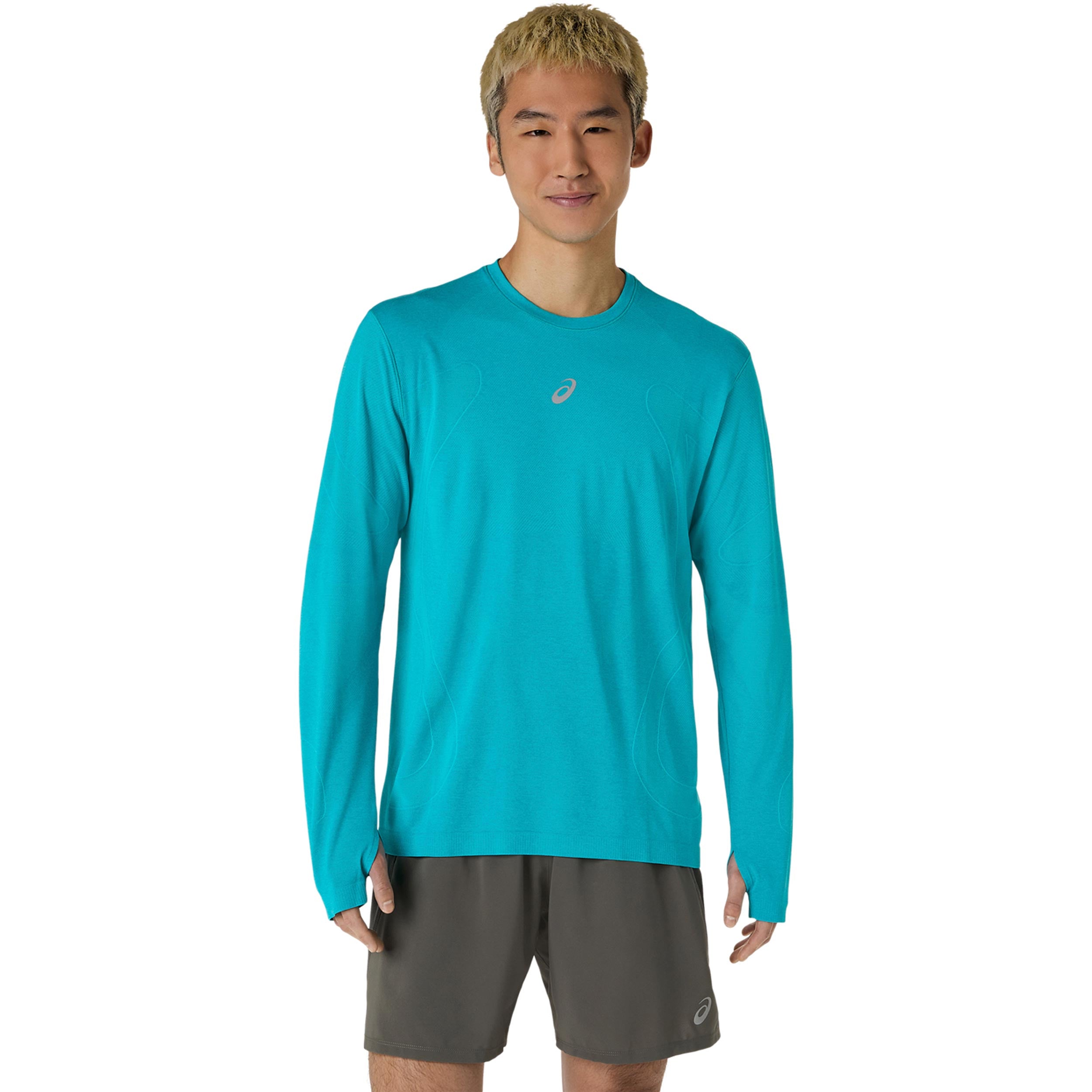 ASICS Road Seamless  Camiseta de running Hombres - turquesa