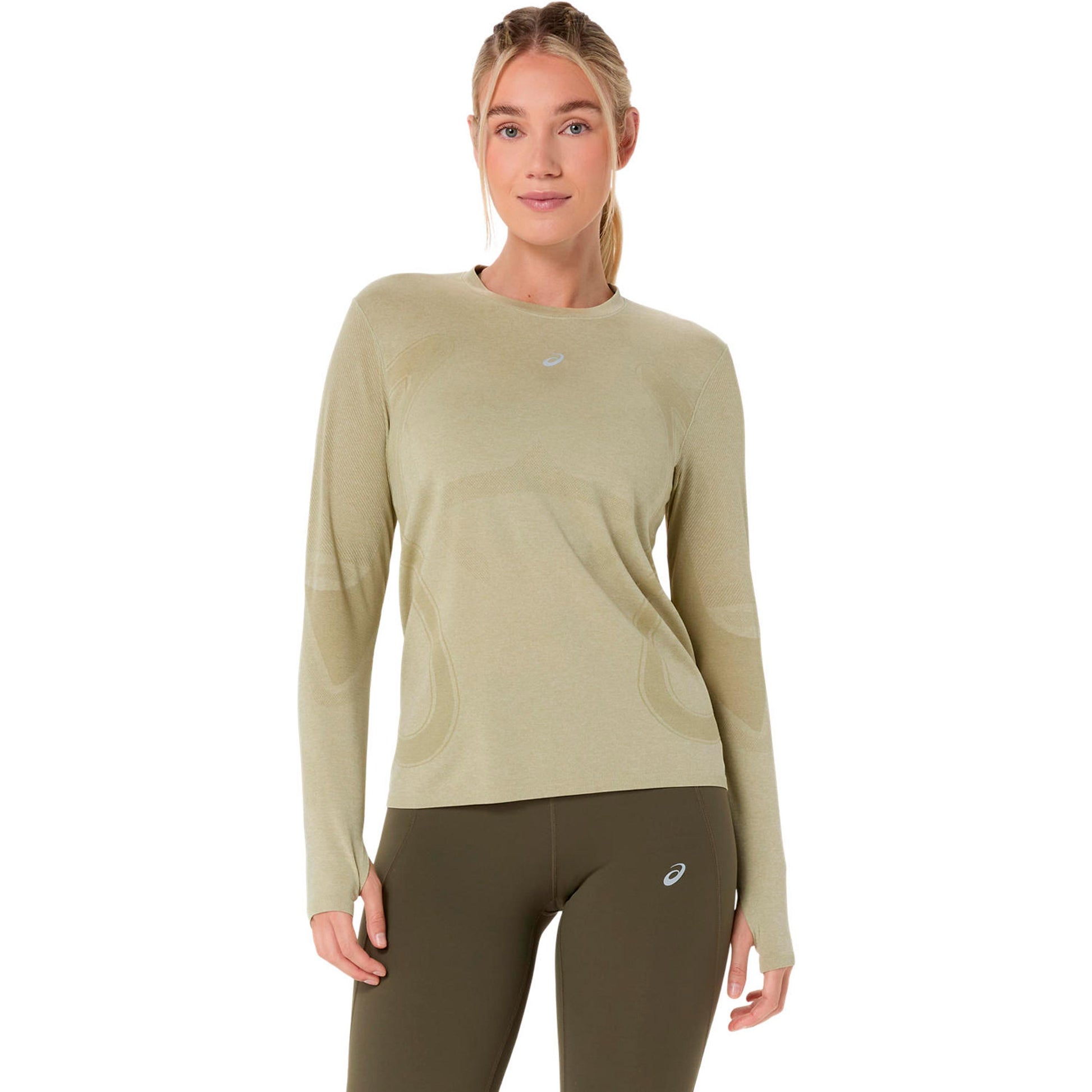 ASICS Road Seamless  Camiseta de running Mujeres - beige, beige