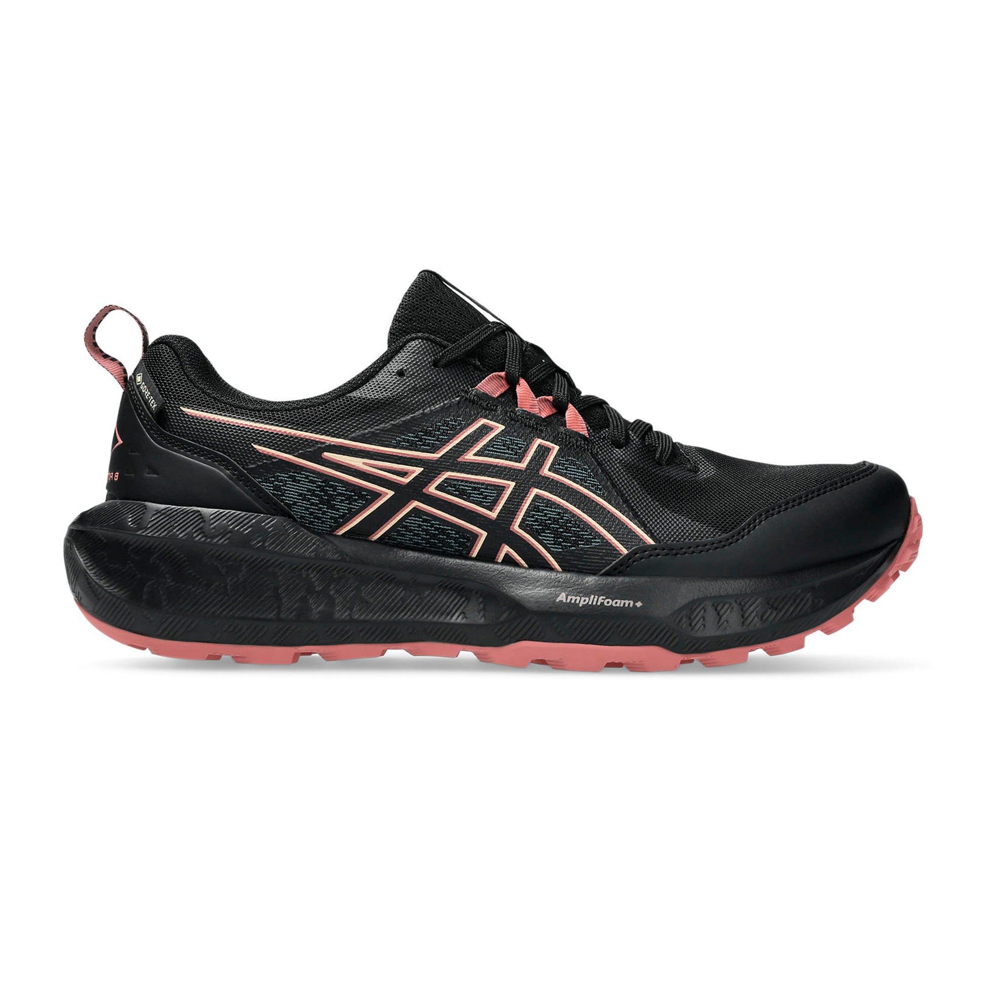 ASICS Gel-Sonoma 8 GTX Zapatilla trail Mujeres - negro, albaricoque