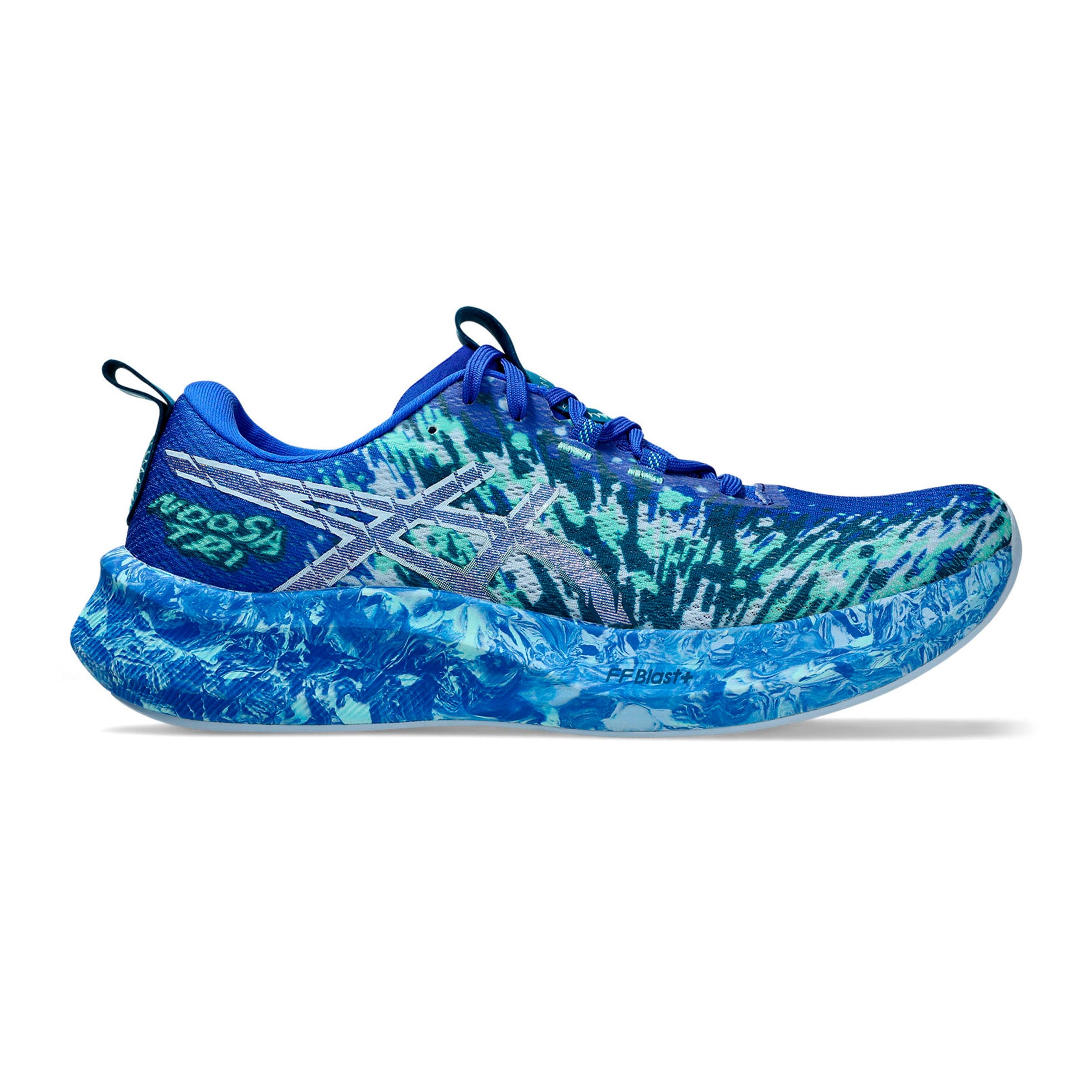 ASICS NOOSA TRI 16 Zapatilla de competición Hombres - azul, verde