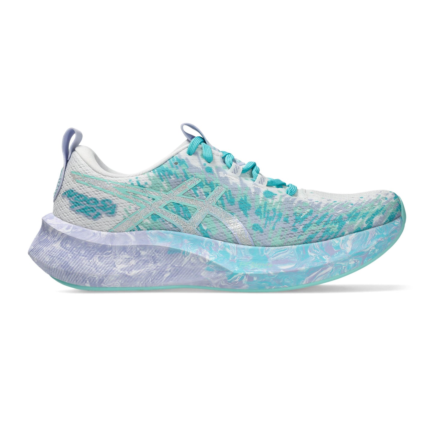 ASICS NOOSA TRI 16 Zapatilla de competición Mujeres - turquesa, morado