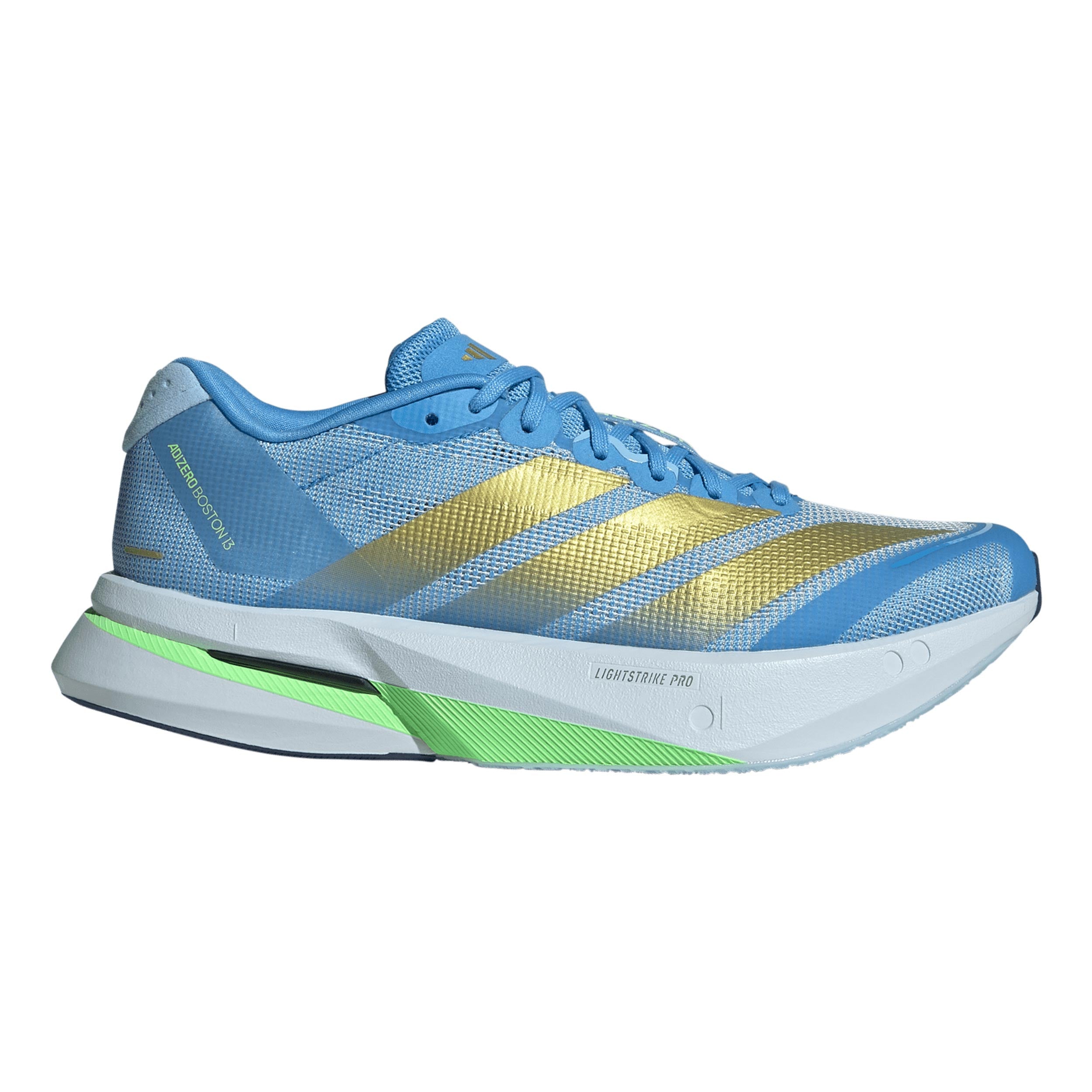adidas adizero Boston 13 Zapatilla de competición Mujeres - azul, amarillo