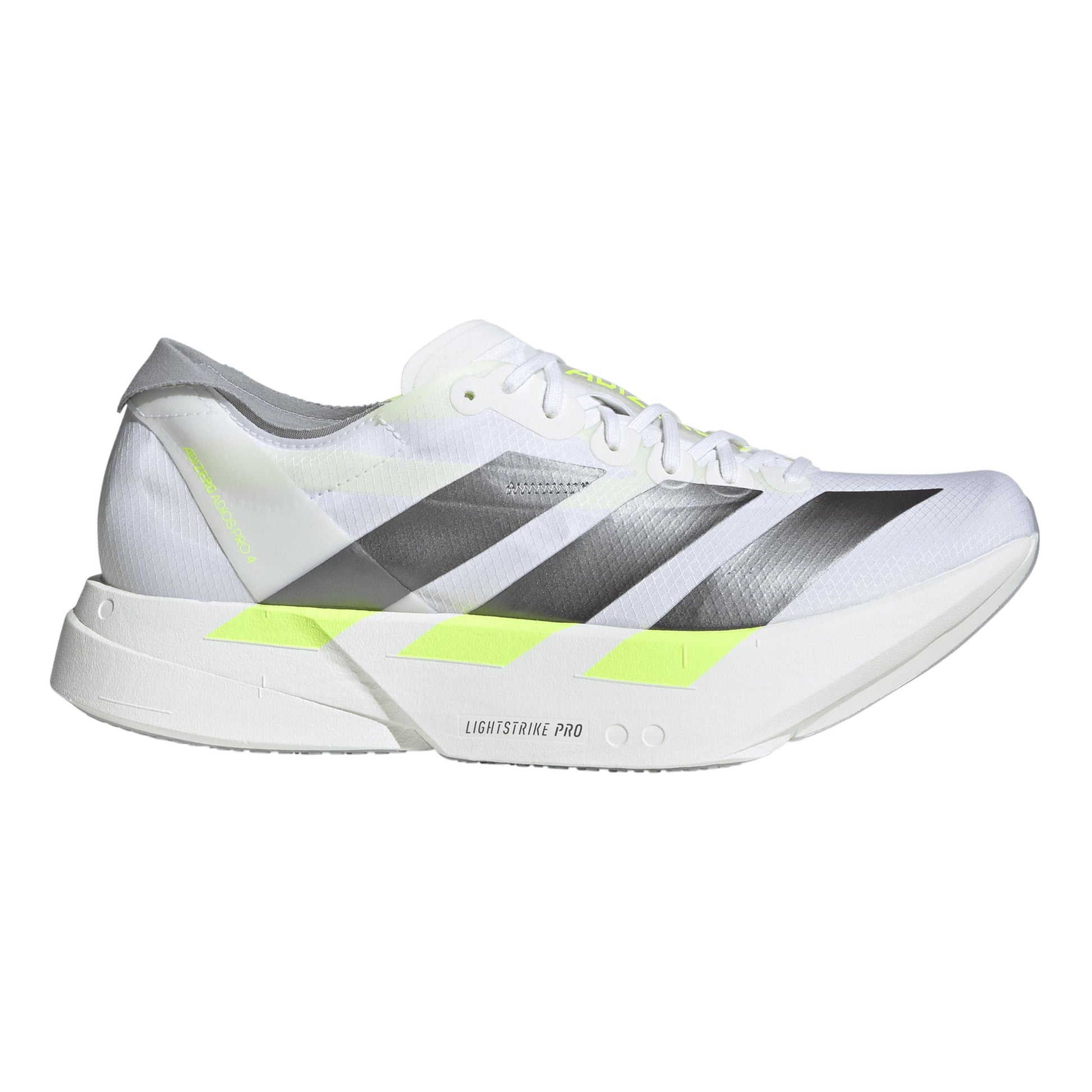 adidas adizero Adios Pro 4 Zapatilla de competición Hombres - blanco, gris