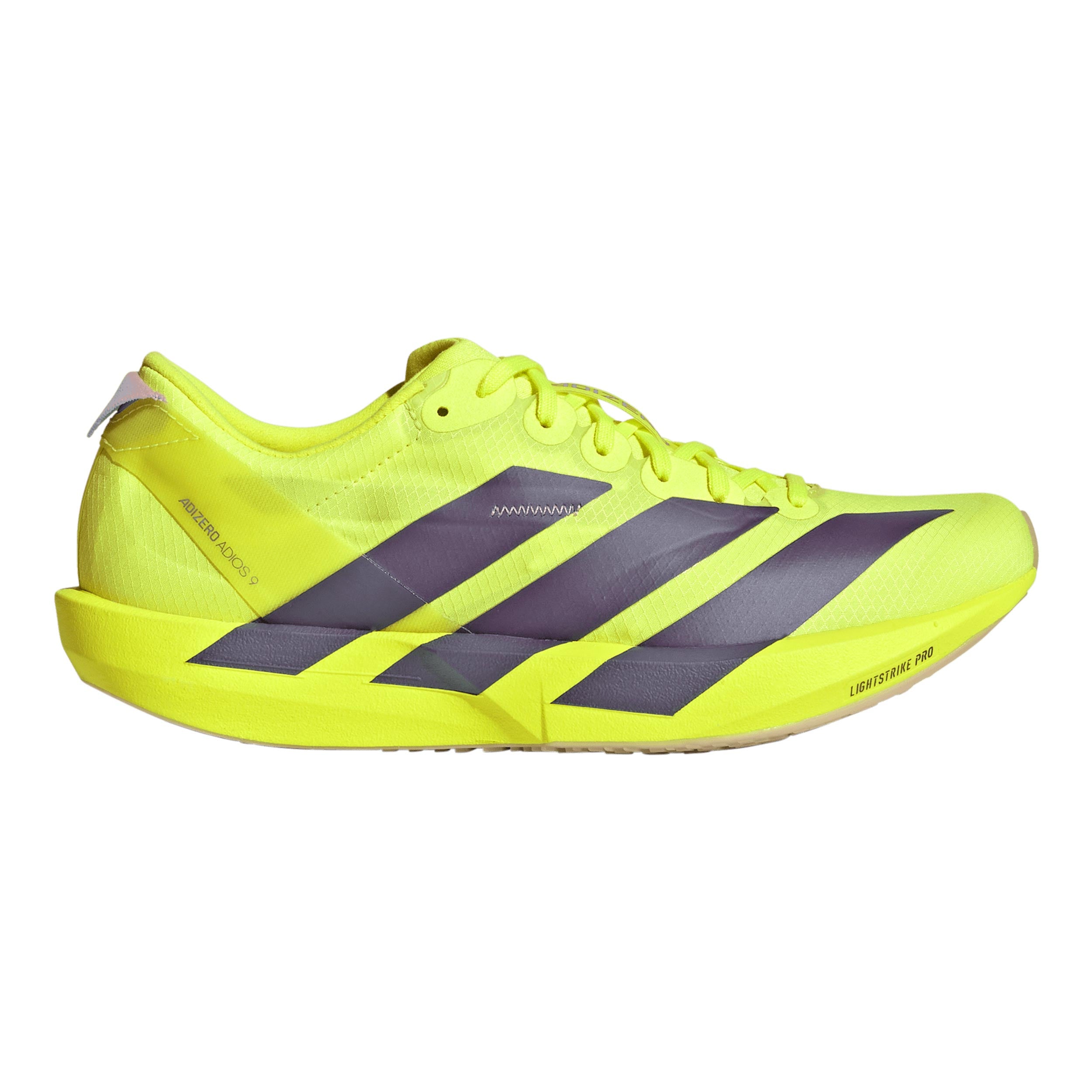 adidas adizero Adios 9 Zapatilla de competición Mujeres - amarillo neón, gris