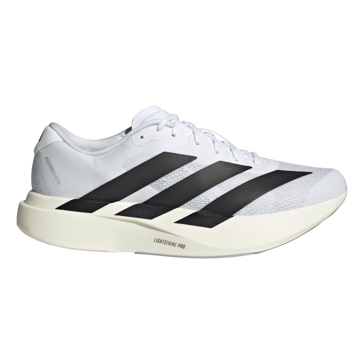 adidas adizero Evo SL Zapatilla de competición Hombres - blanco, negro