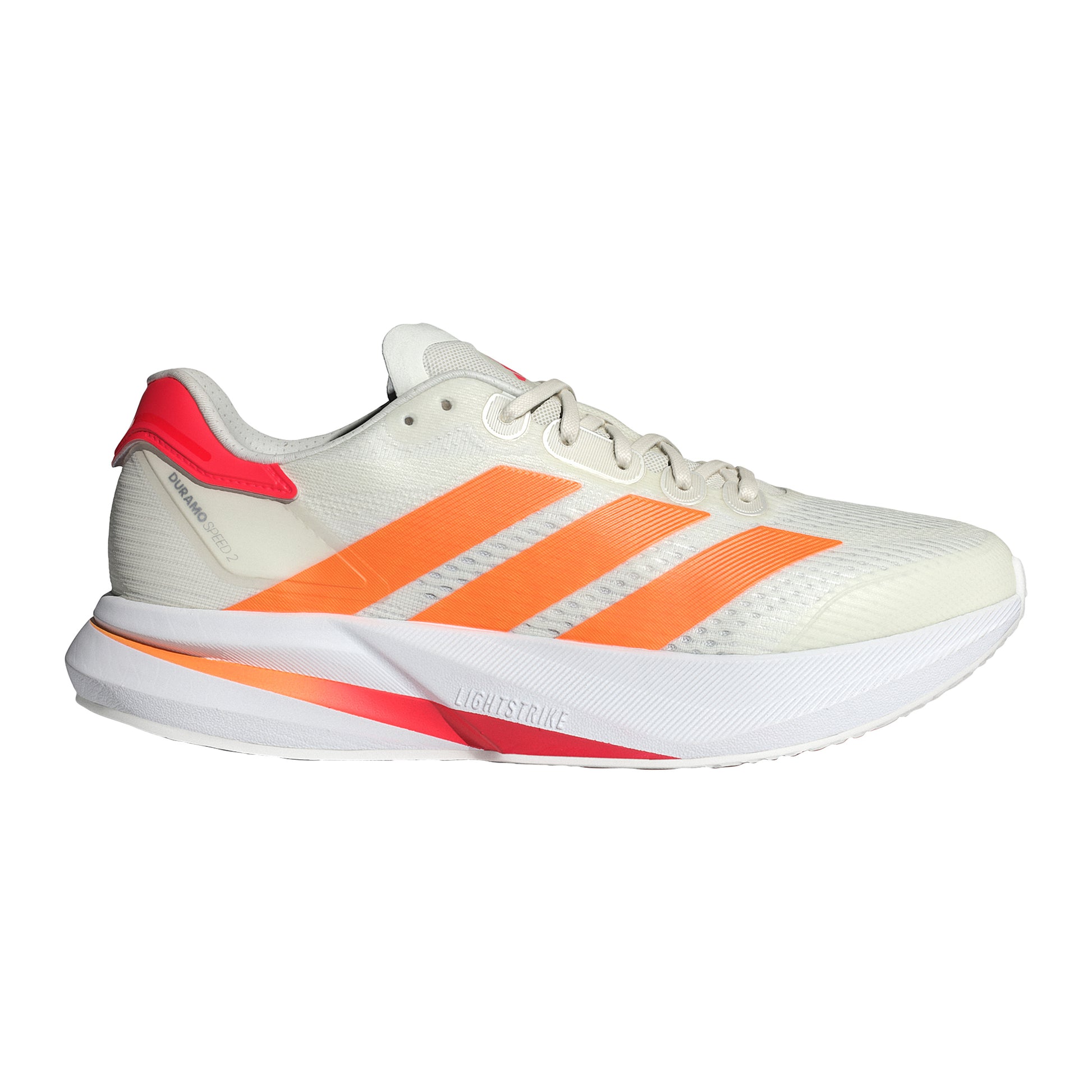 adidas Duramo Speed 2 Zapatilla neutral Hombres - blanco, naranja