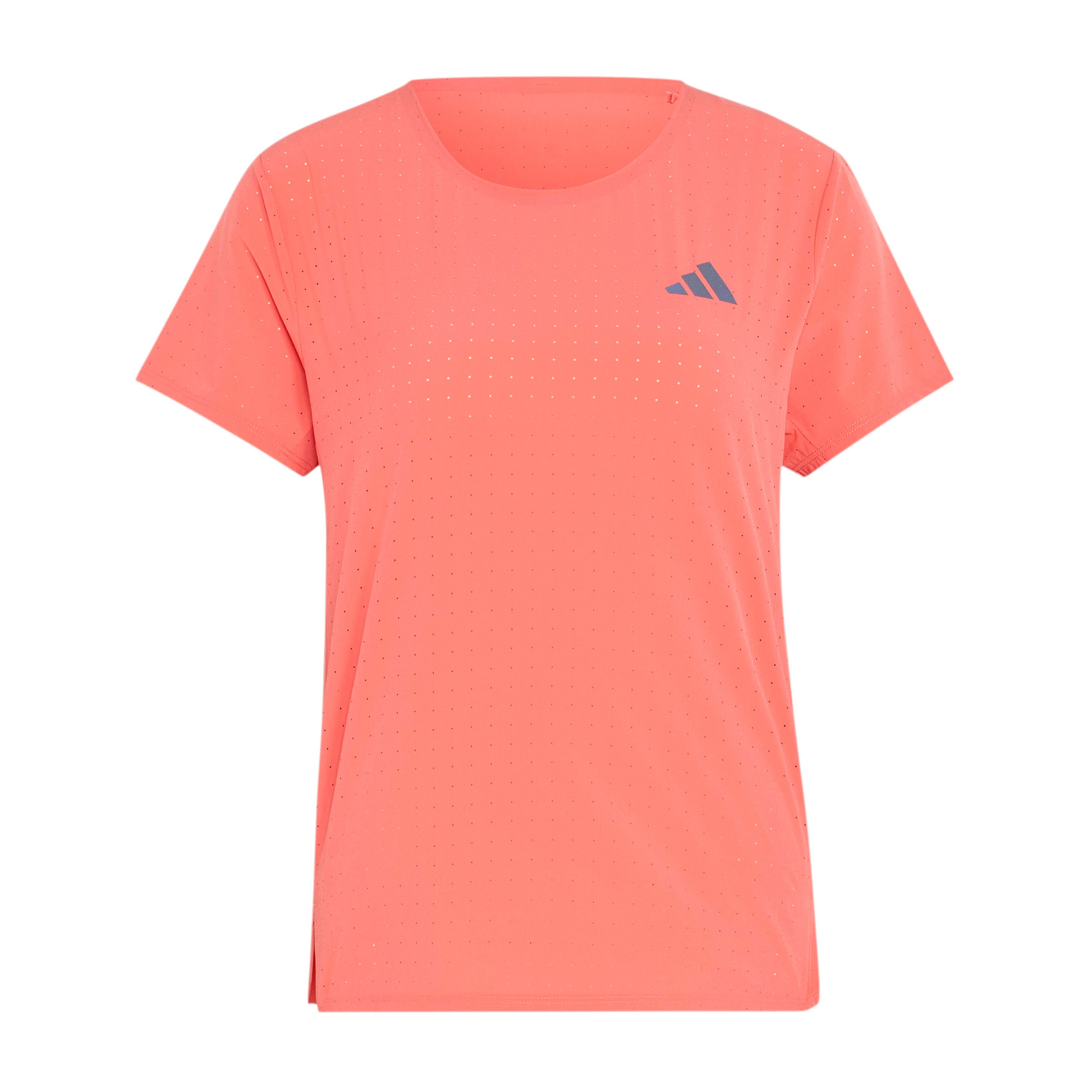 adidas adizero Tee Camiseta de running Mujeres - rojo