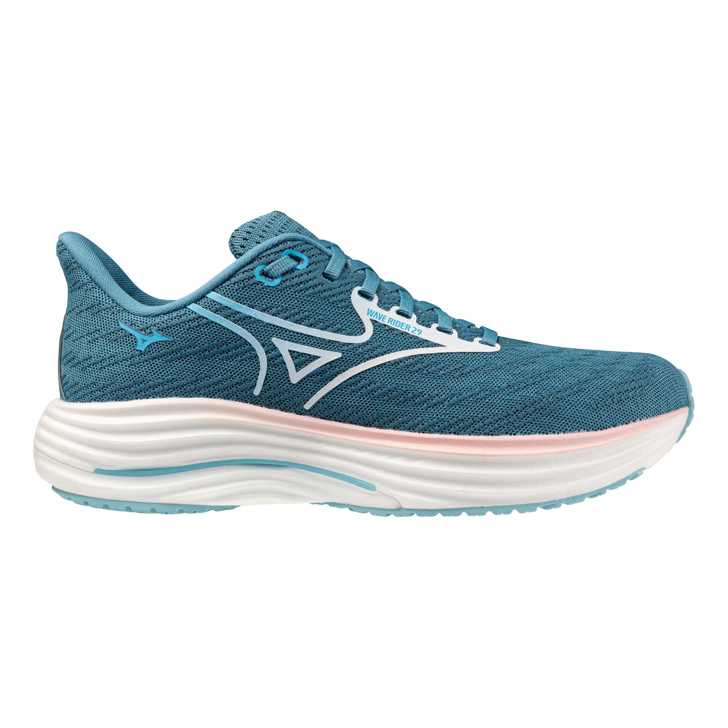 Mizuno Wave Rider 29                   Zapatilla neutral Mujeres-azul, blanco