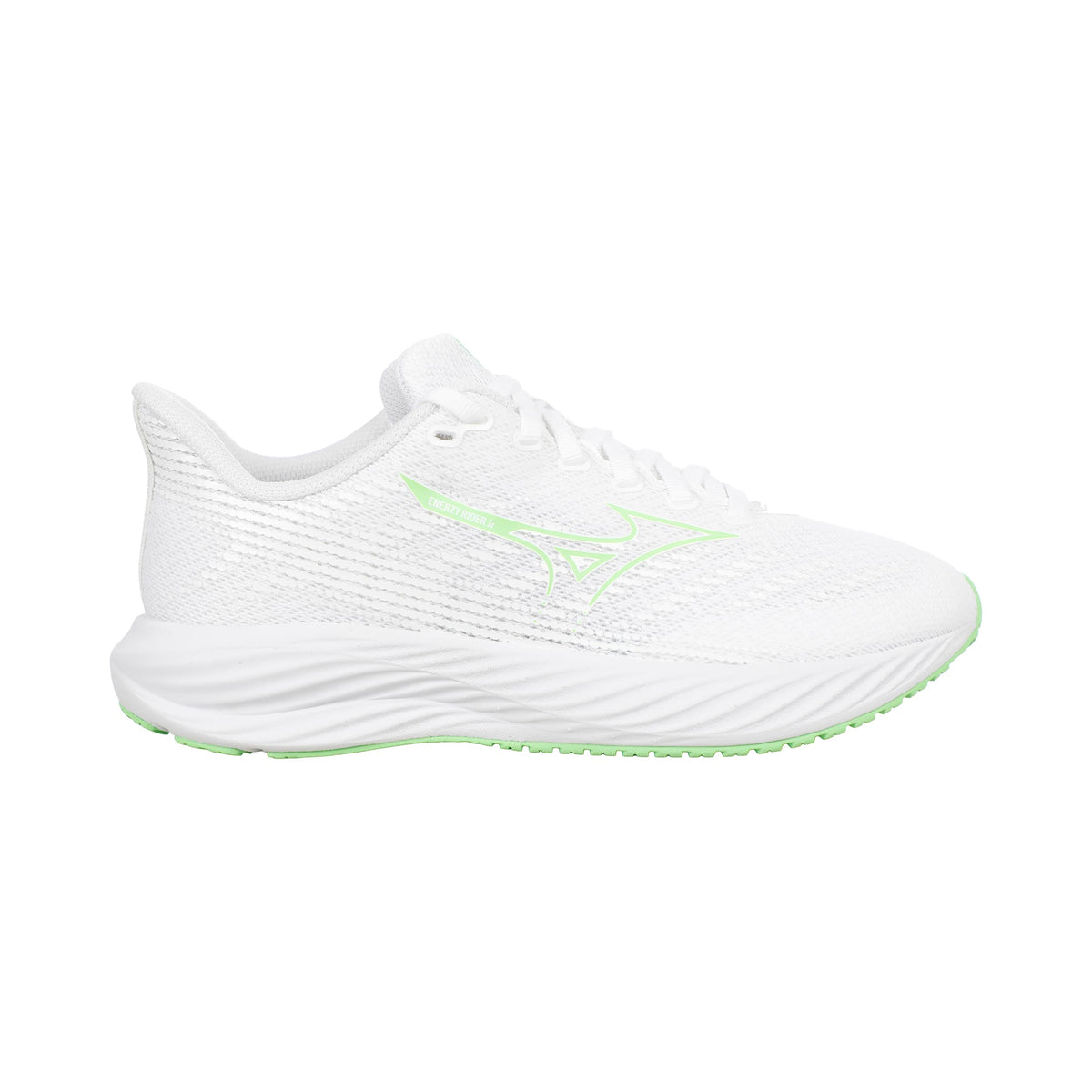 Mizuno Enerzy Rider Jnr  Zapatilla neutral Niños - blanco, verde