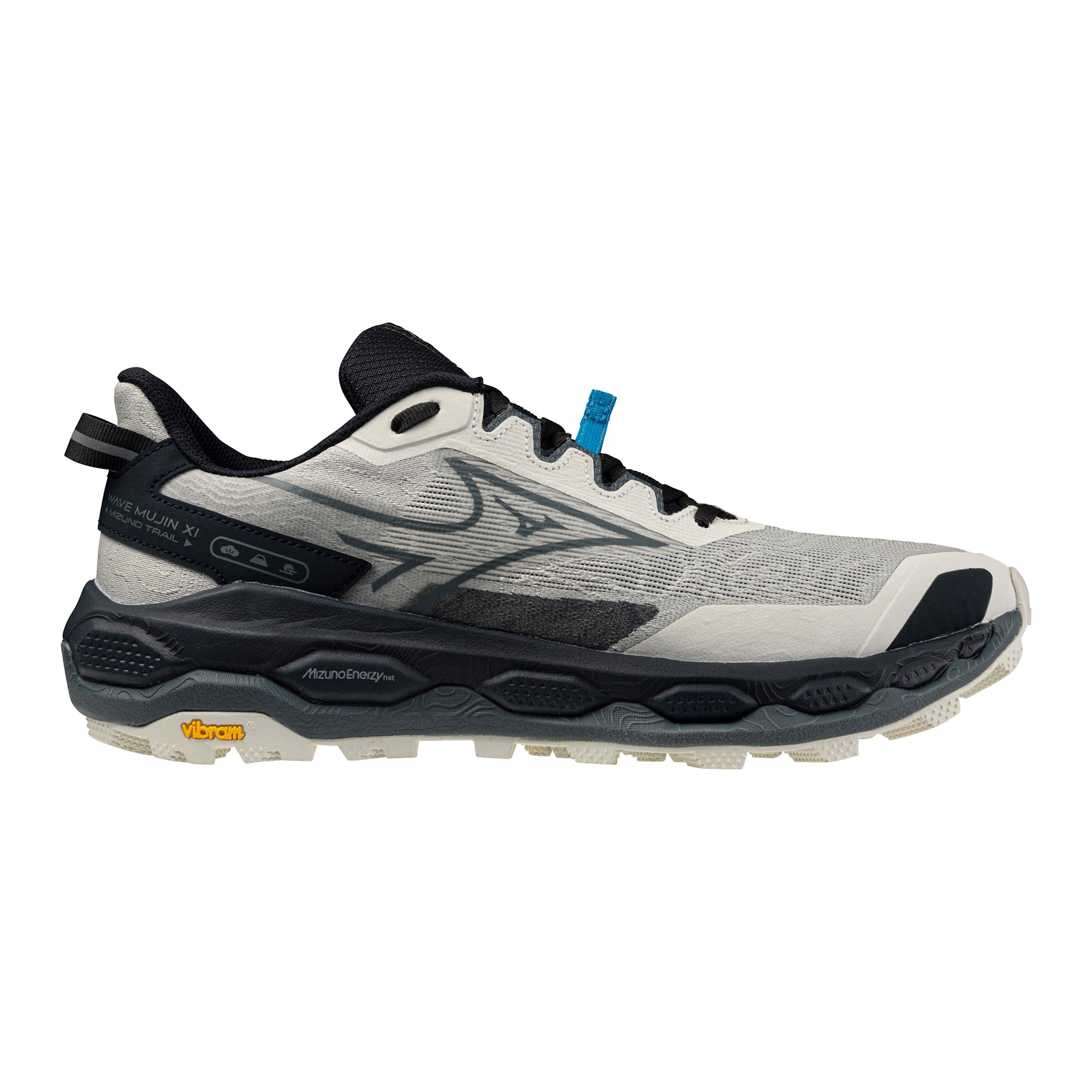 Mizuno Wave Mujin 11  Zapatilla trail Hombres - crema, color petróleo