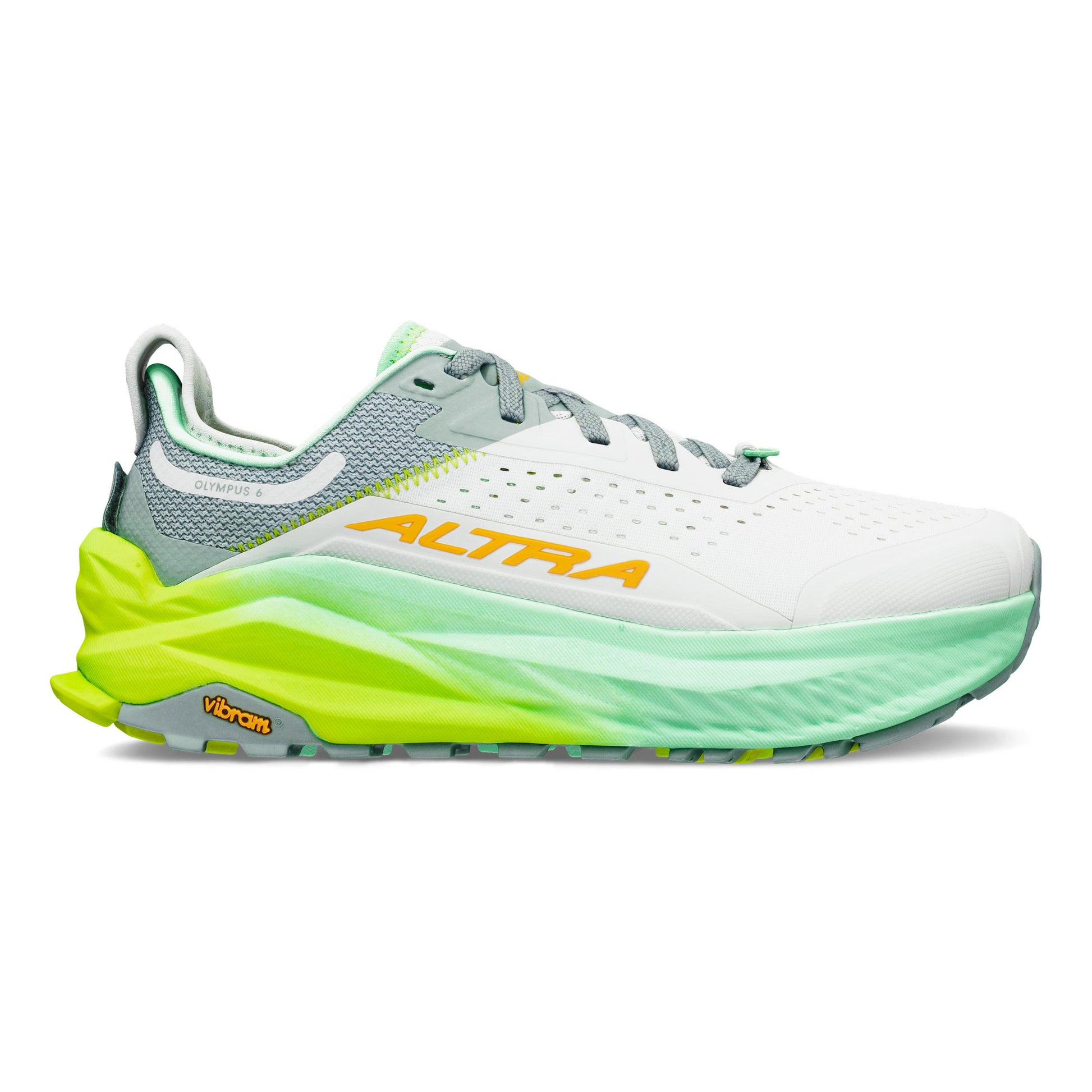 Altra Olympus 6 Zapatilla trail Mujeres-gris, naranja